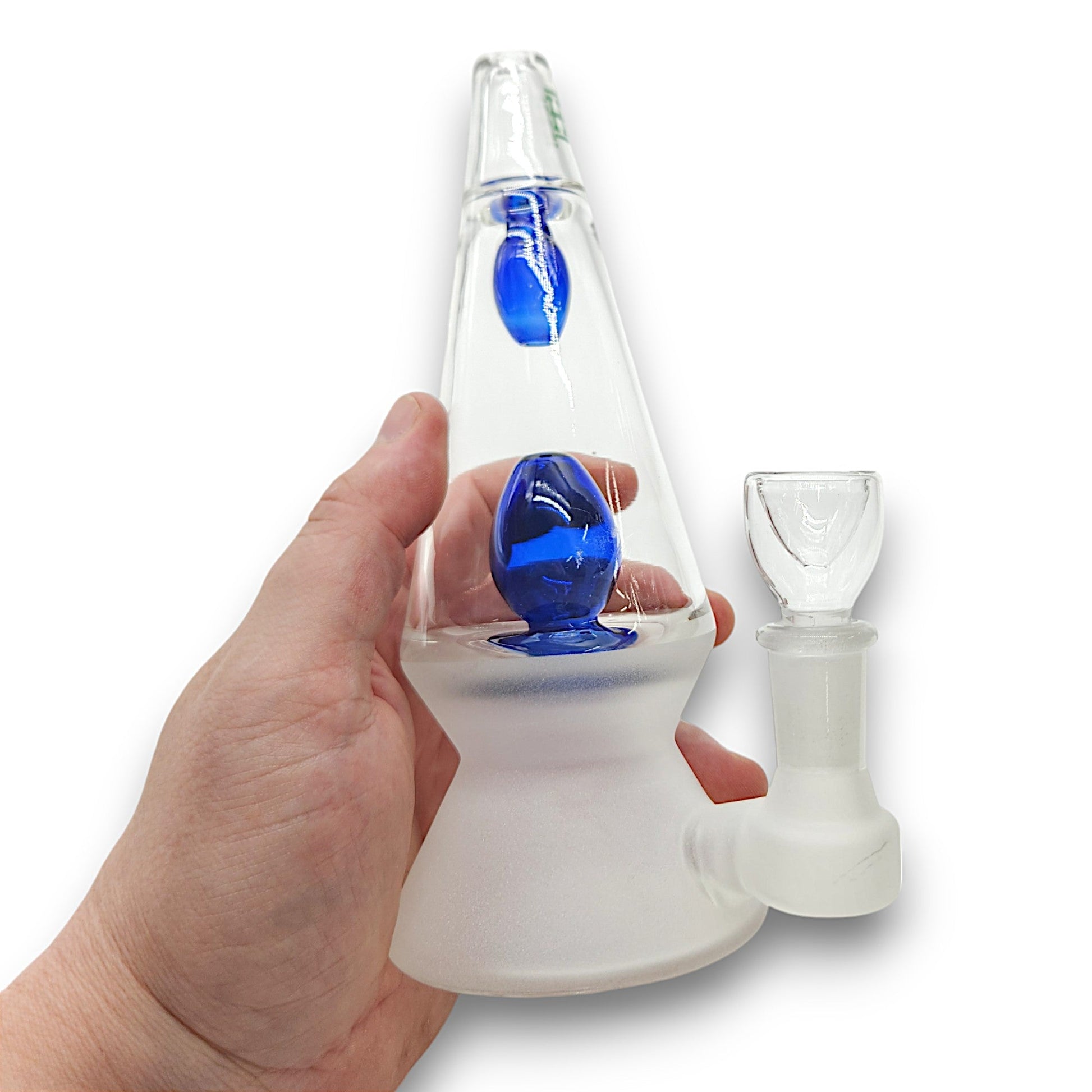 7" Hemper Lava Lamp Beaker Bong