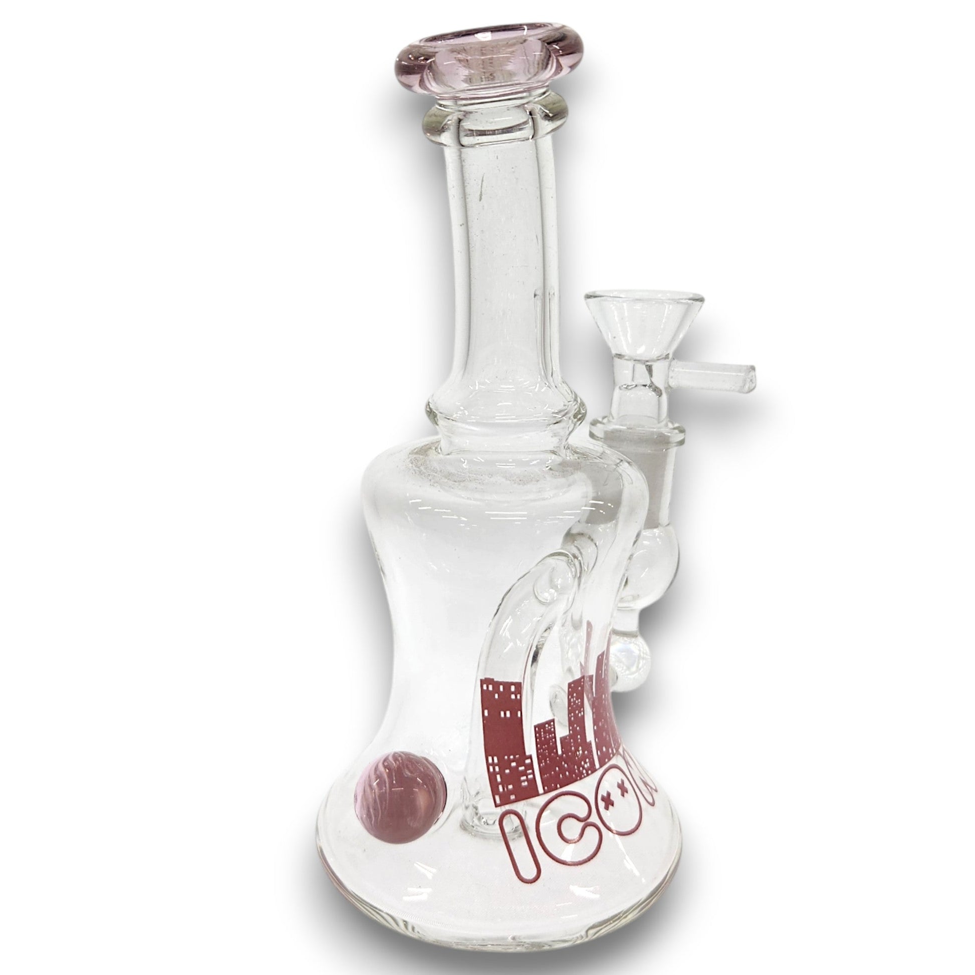 7" Icon Hole Perc Bong