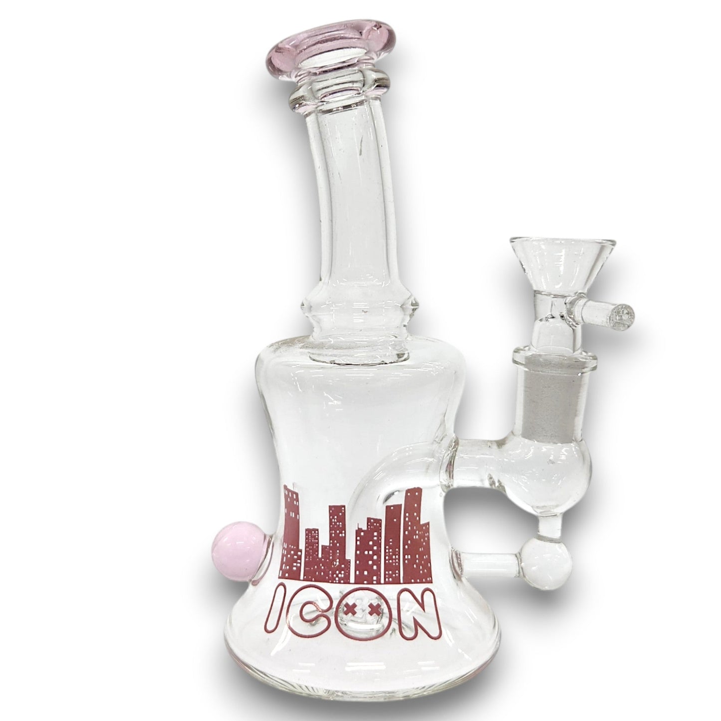 7" Icon Hole Perc Bong