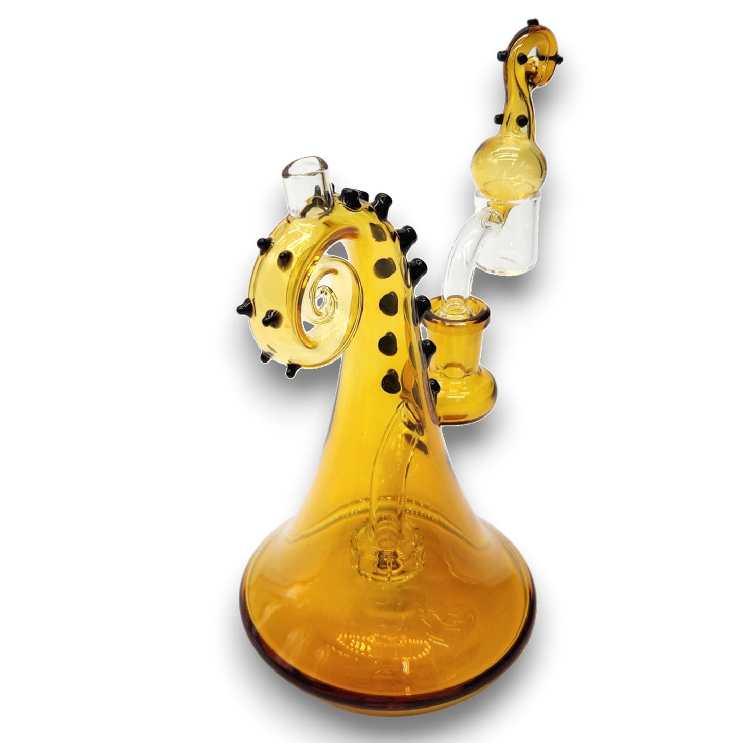 7" Octopus Tentacles Kraken Circ Perc Bubbler Bong