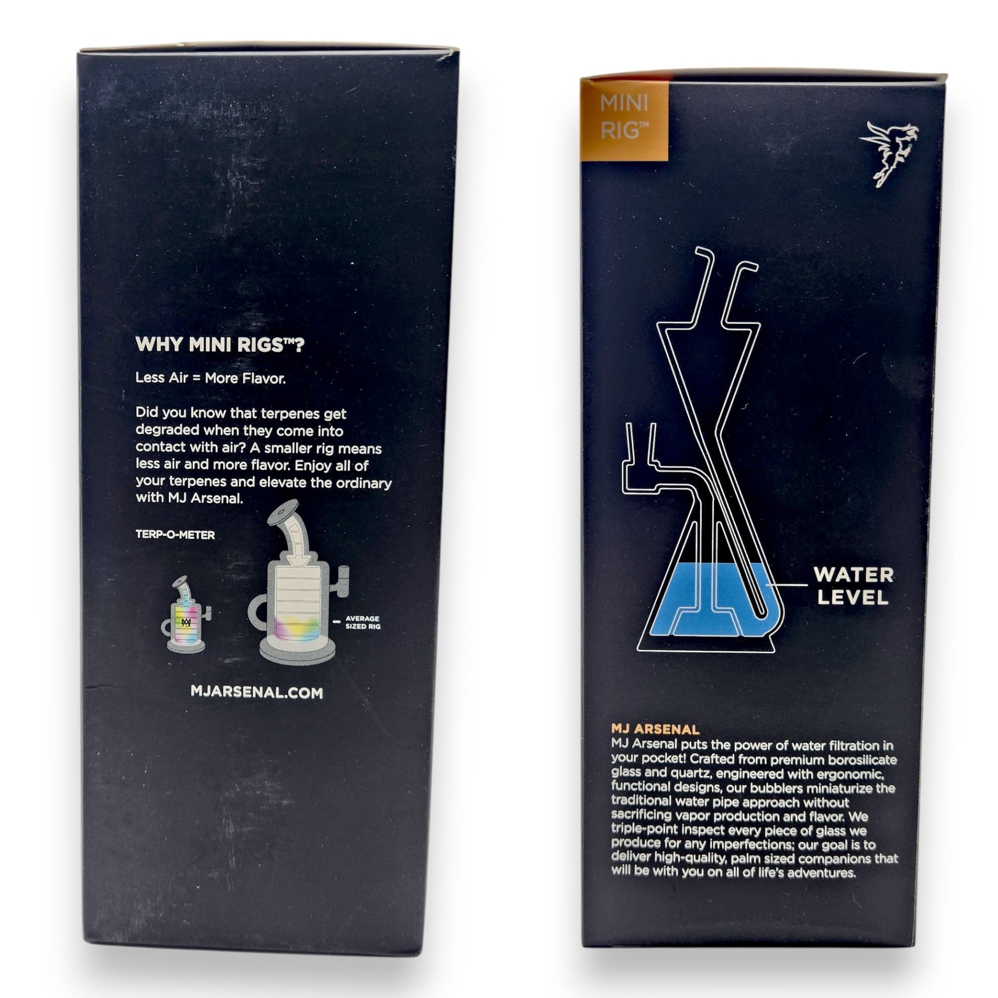 7.5" MJ Arsenal Time Turner Mini Rig Bong