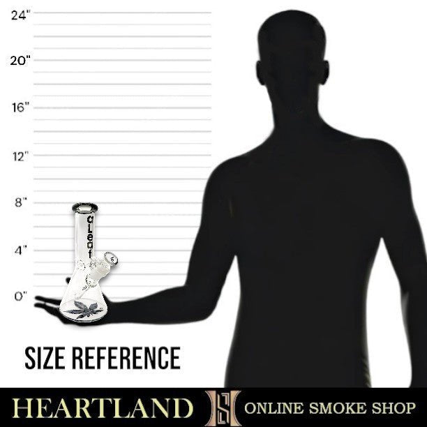 8" Aleaf Essentials Beaker Bong