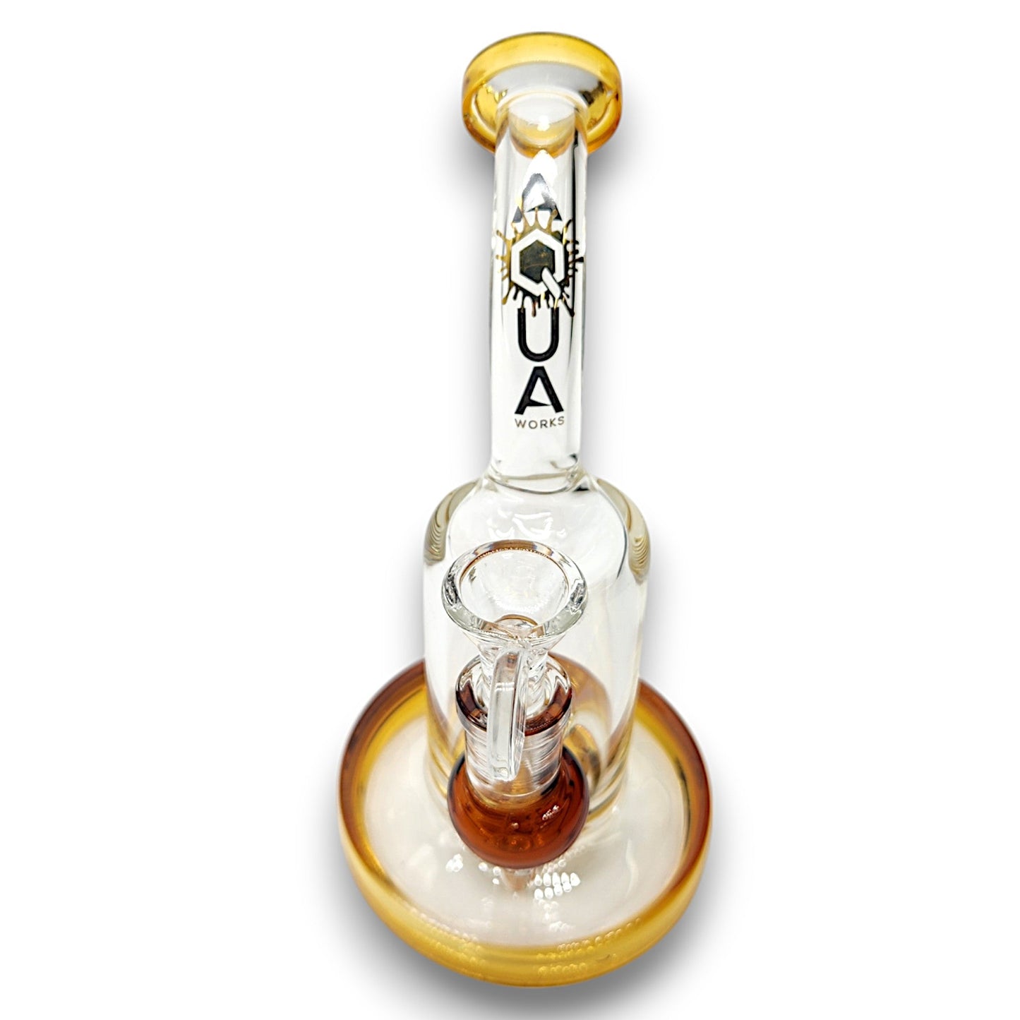 8" Aqua Works Barrel Shape Circ Perc Bong