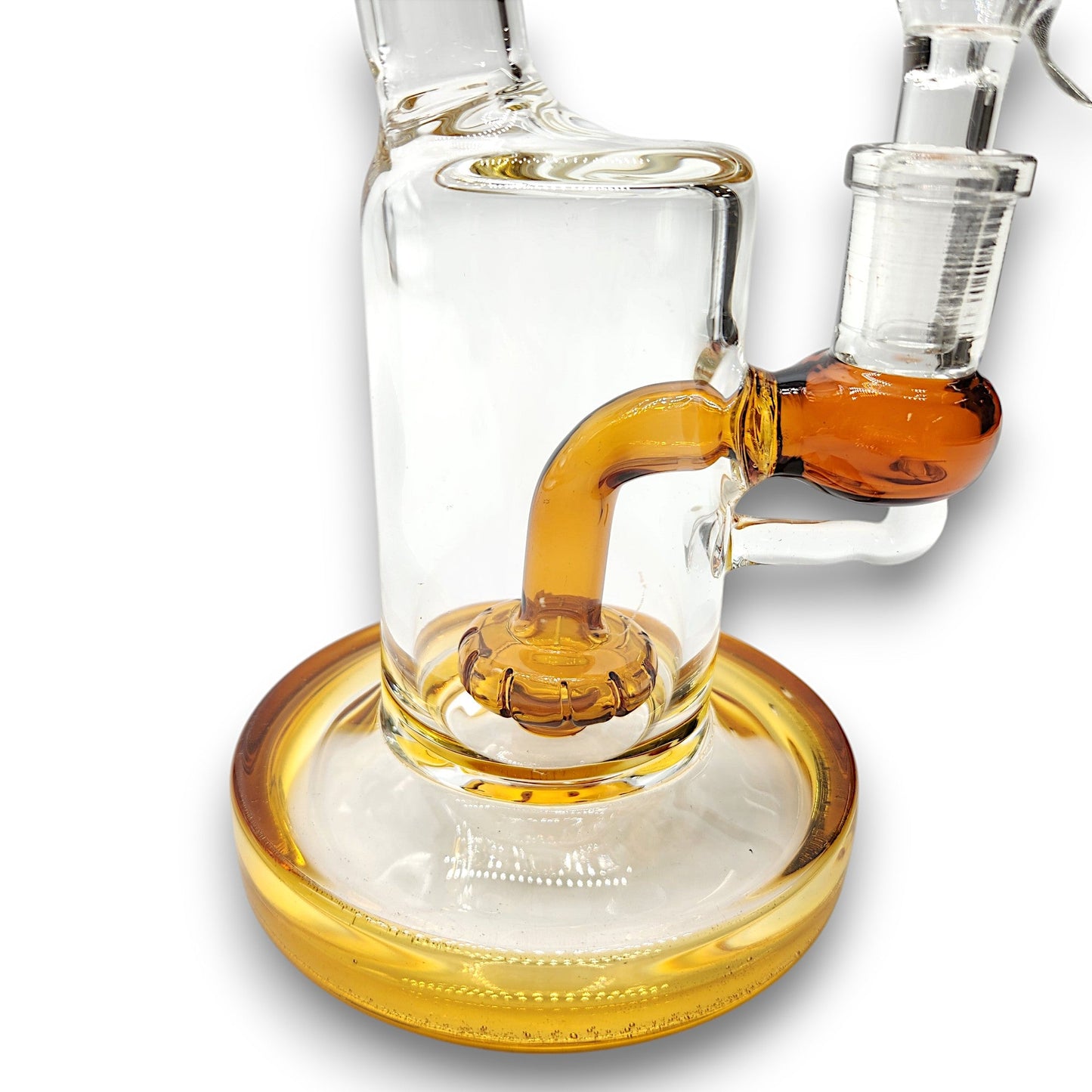 8" Aqua Works Barrel Shape Circ Perc Bong