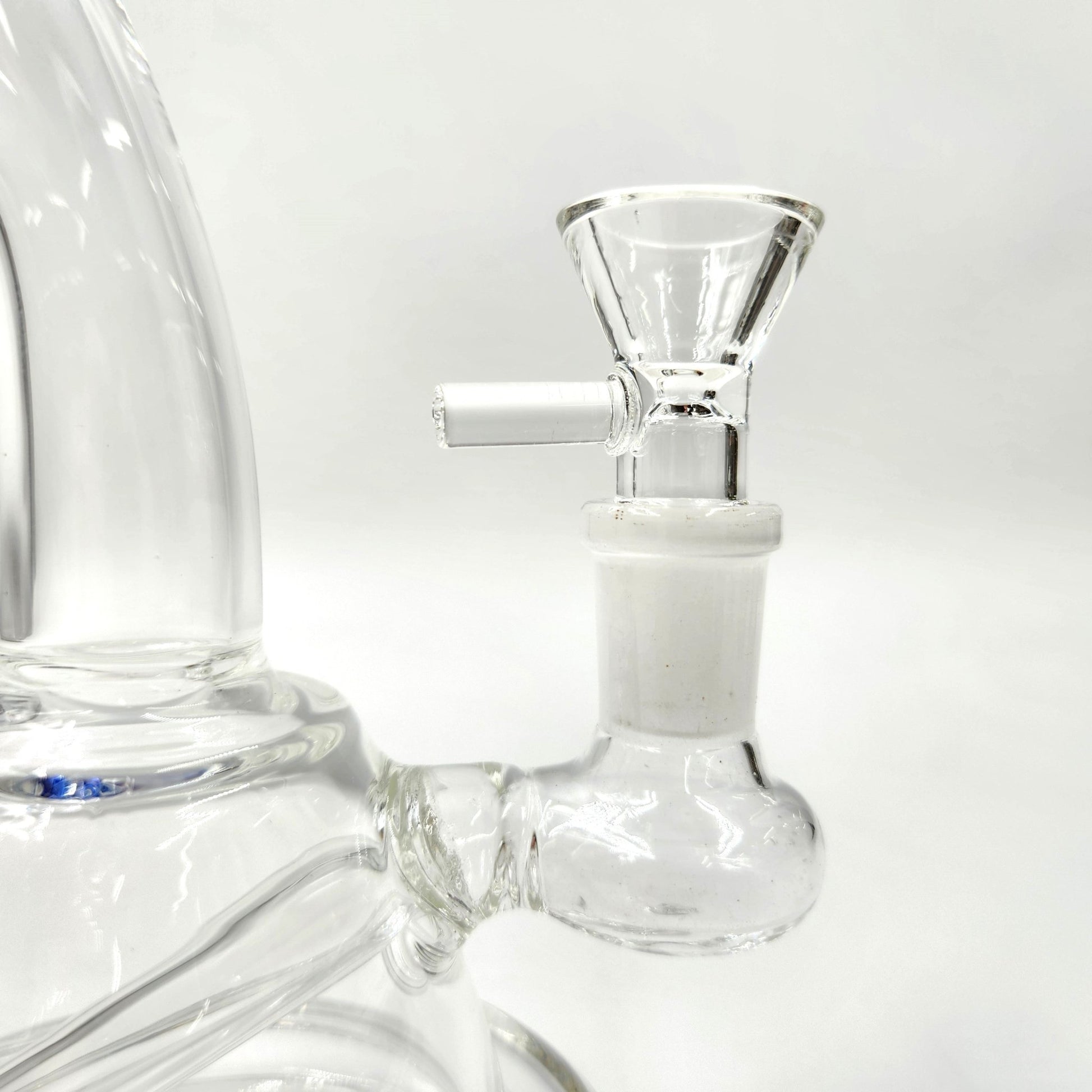 8" Bent Neck Dome Base Beaker Bong