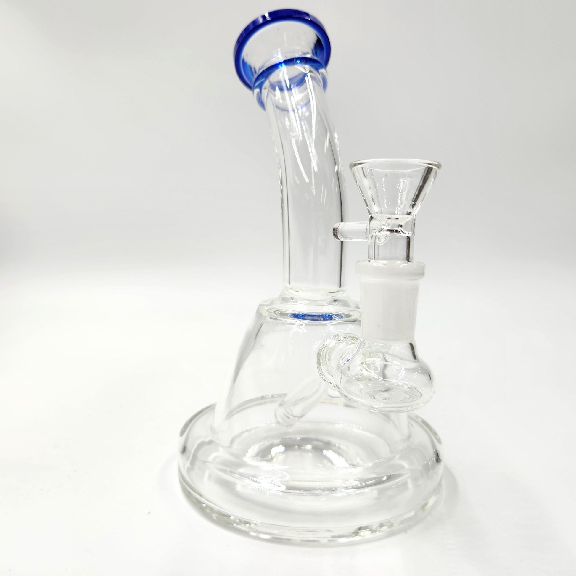 8" Bent Neck Dome Base Beaker Bong