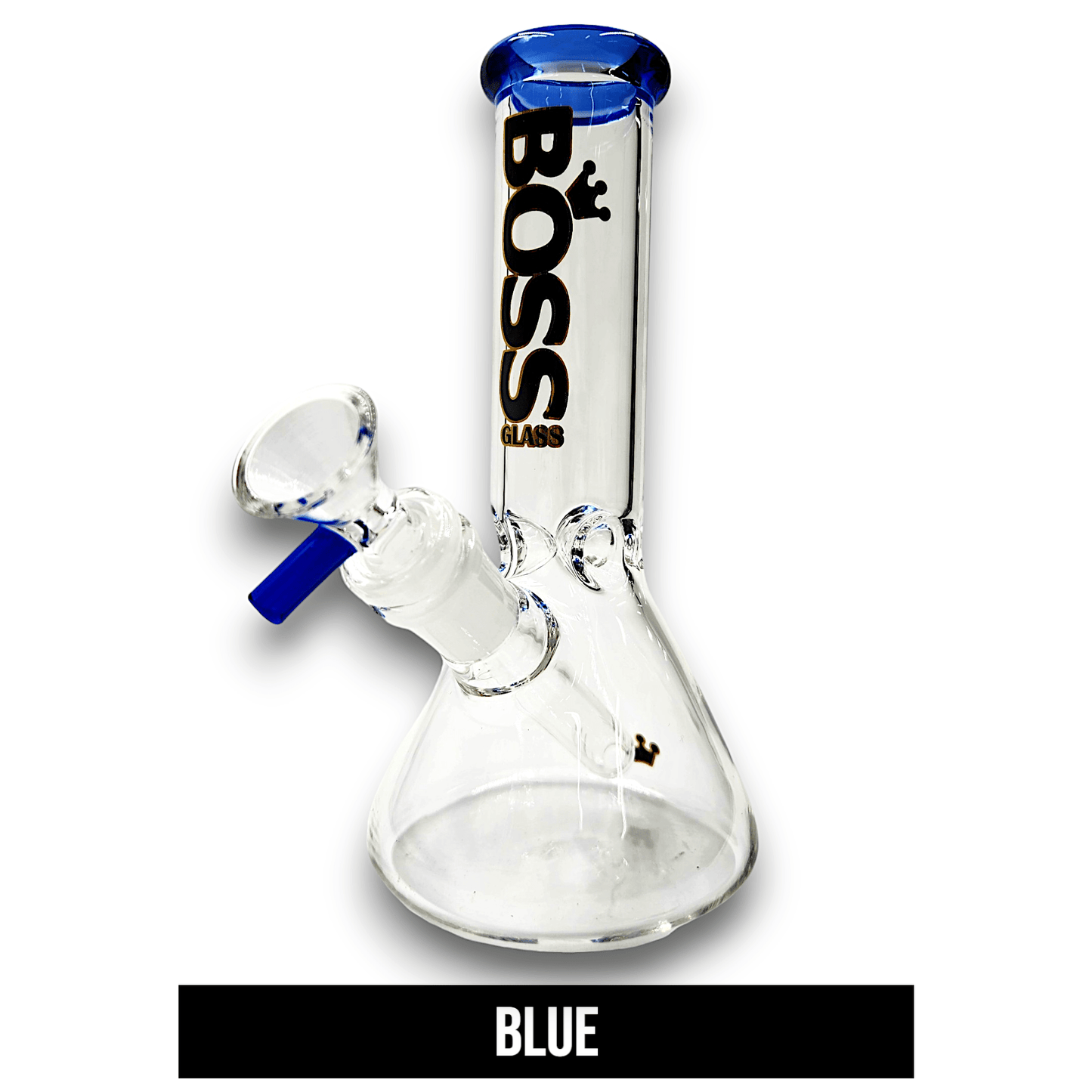 8" Boss Glass Beaker Bong