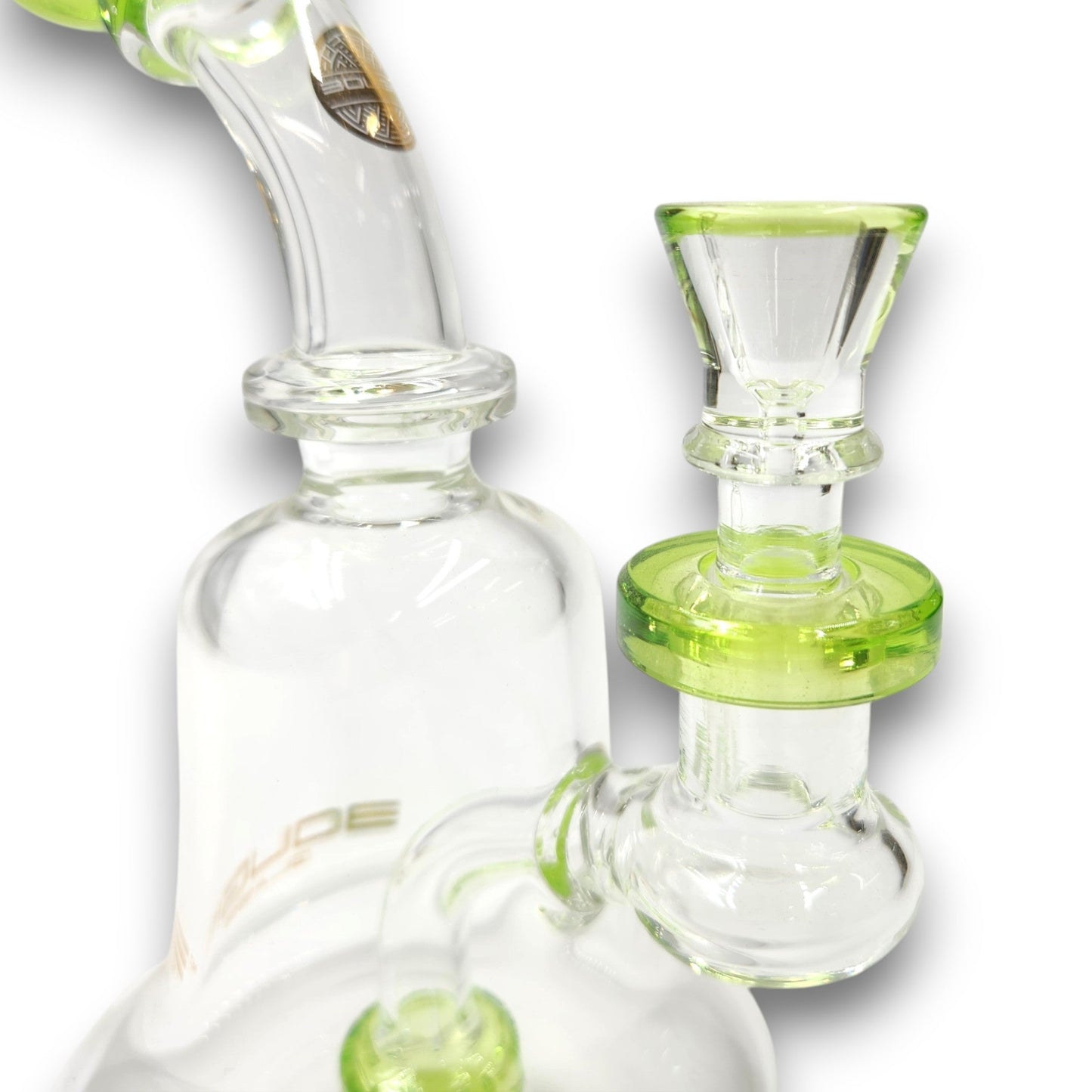 8" Bougie Bell Shape Circ Perc Bong