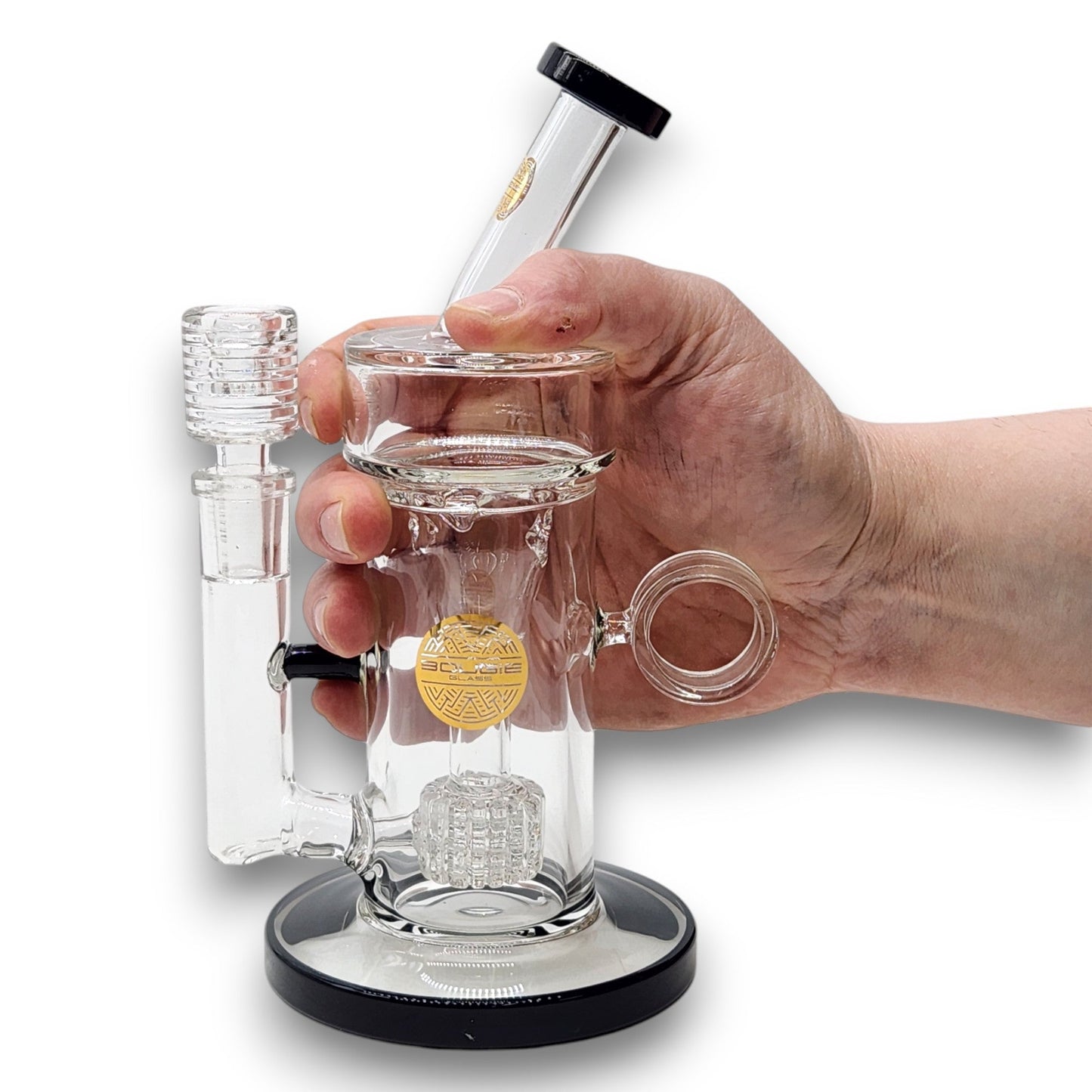 8" Bougie Vortex Matrix Perc Bong