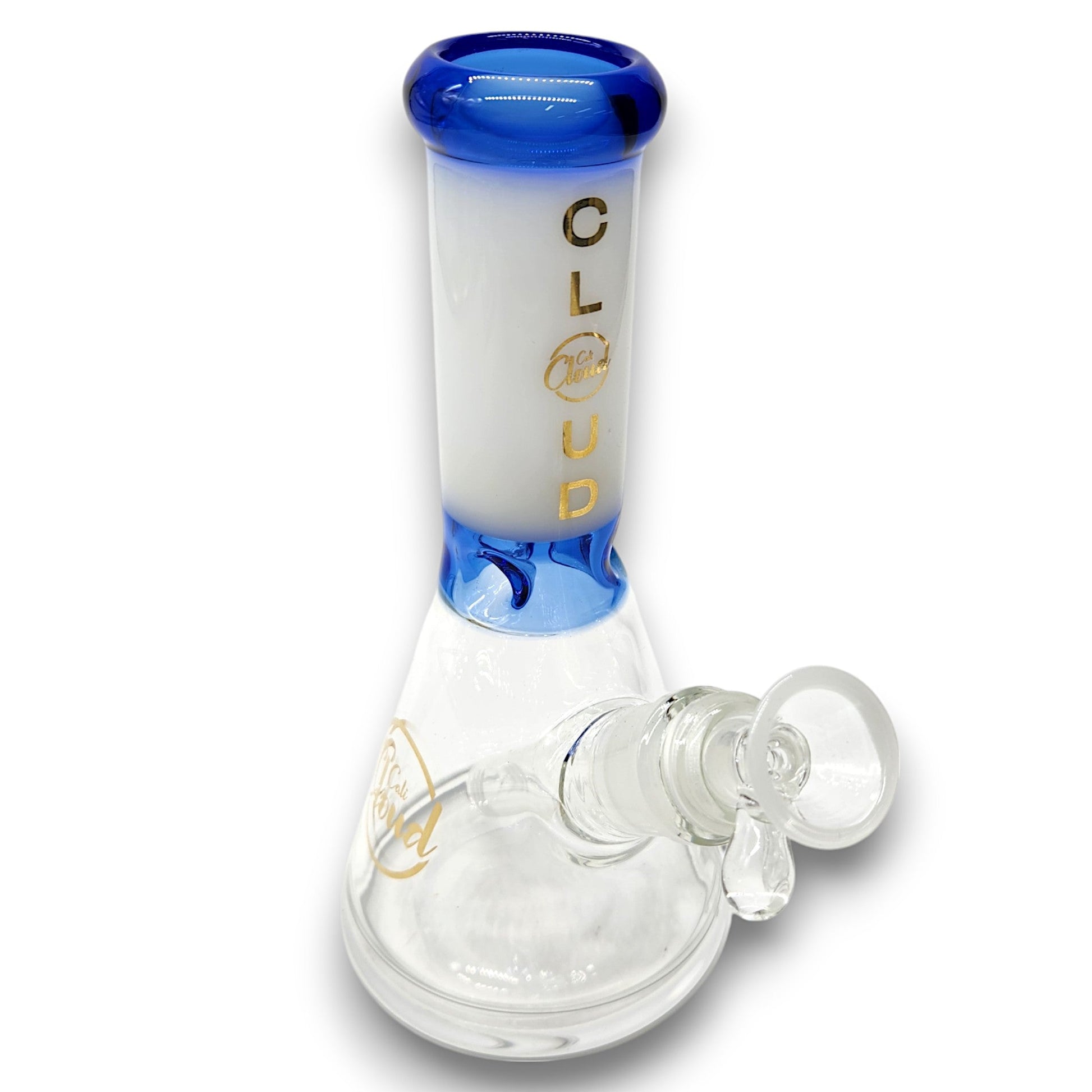 8" Cali CloudX Colored Beaker Bong