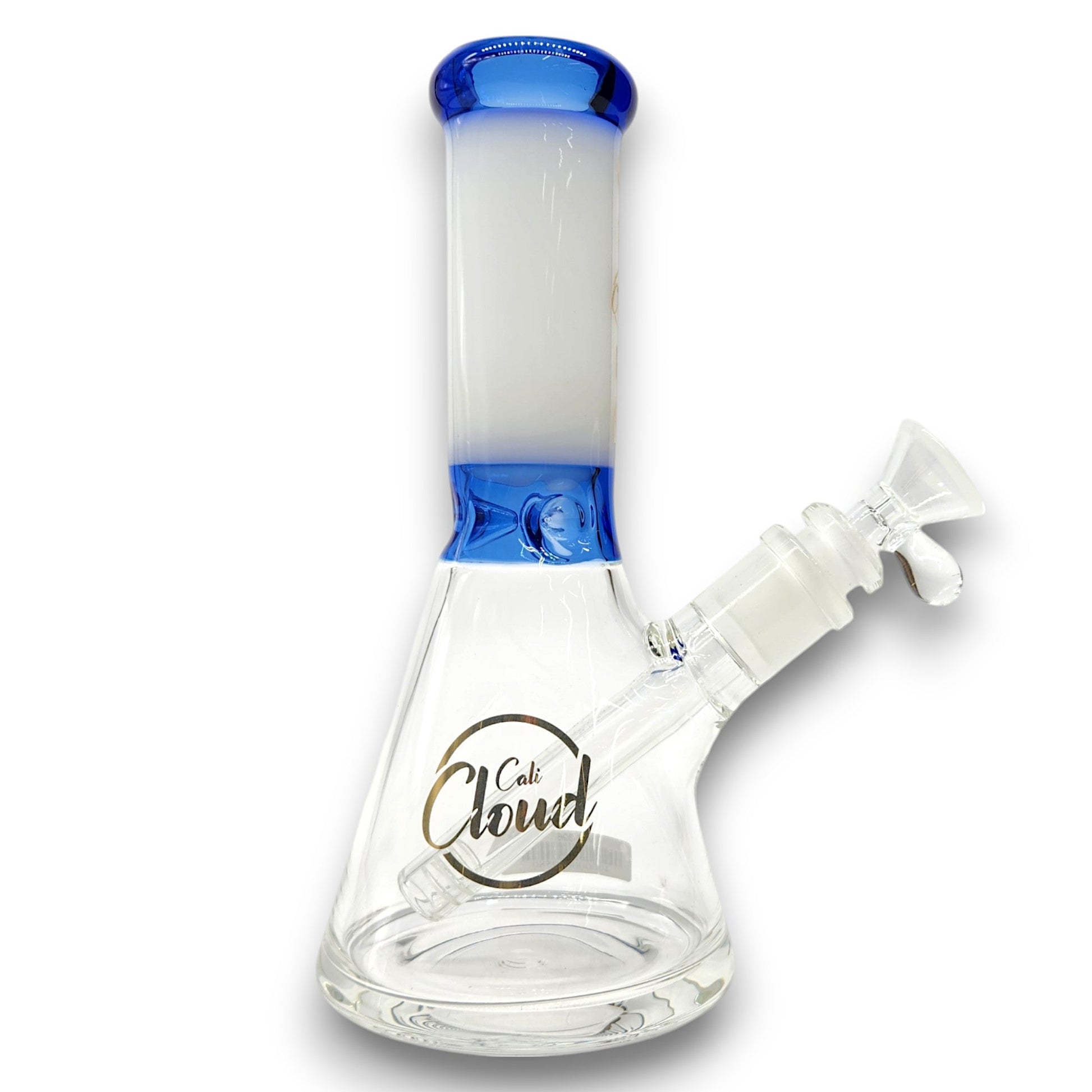 8" Cali CloudX Colored Beaker Bong