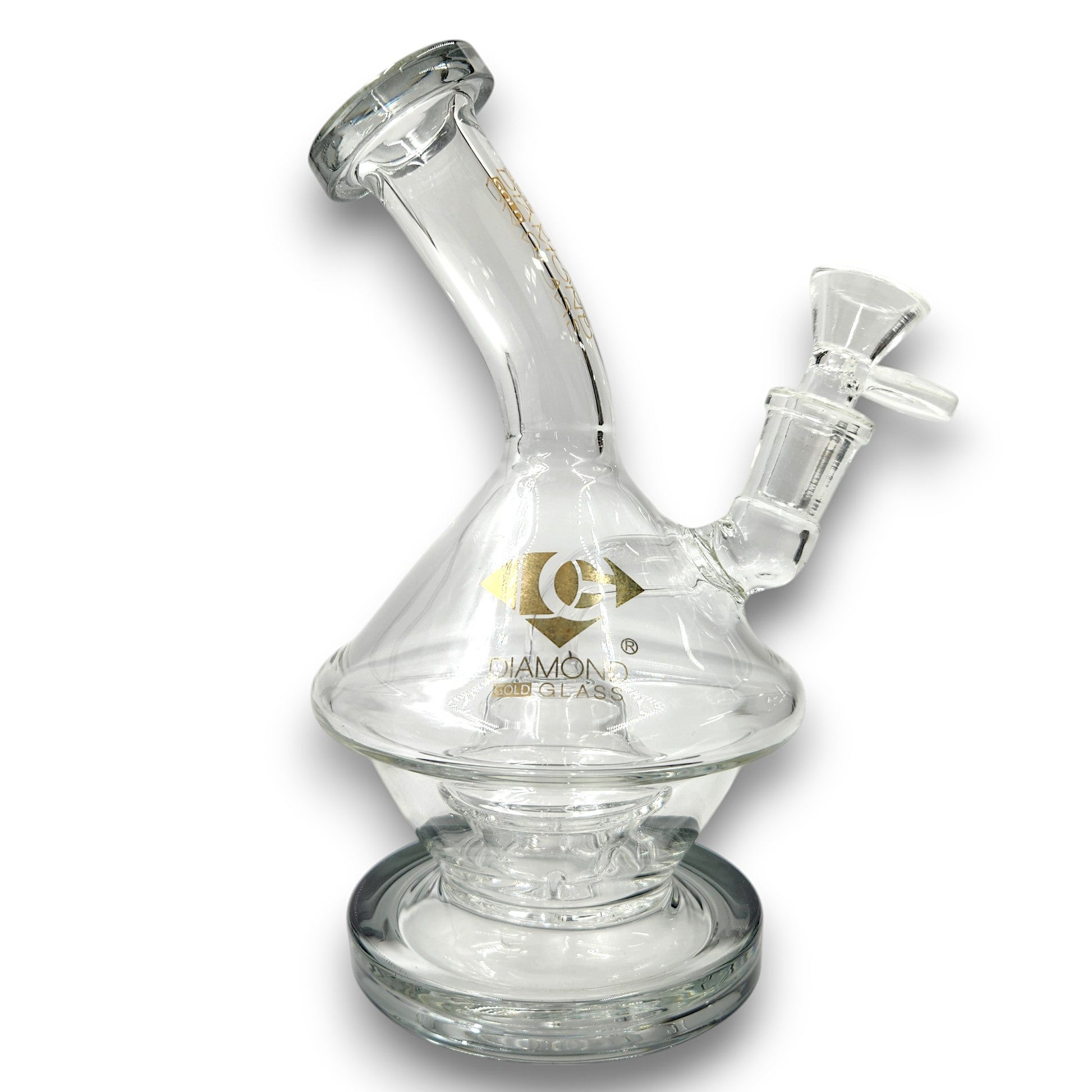 8" Diamond Dome Perc Bong