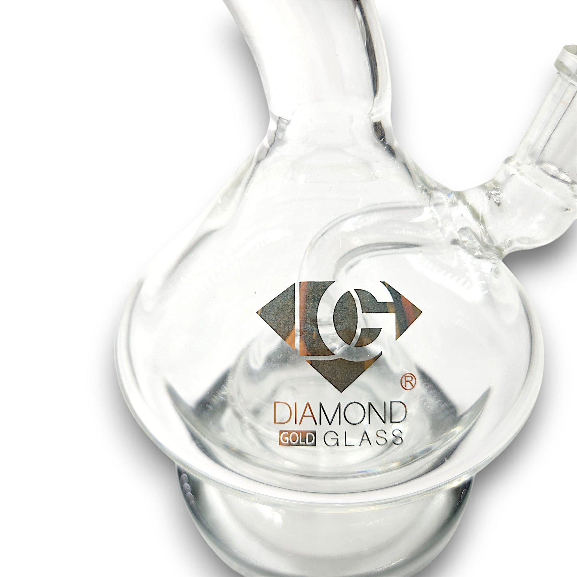 8" Diamond Dome Perc Bong