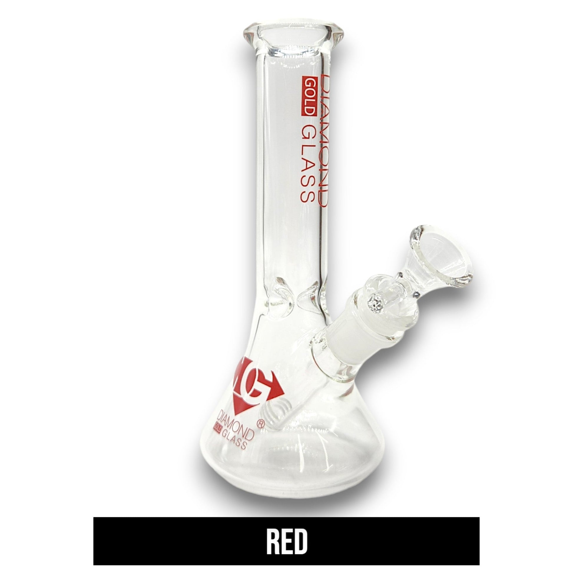 8" Diamond Glass Beaker