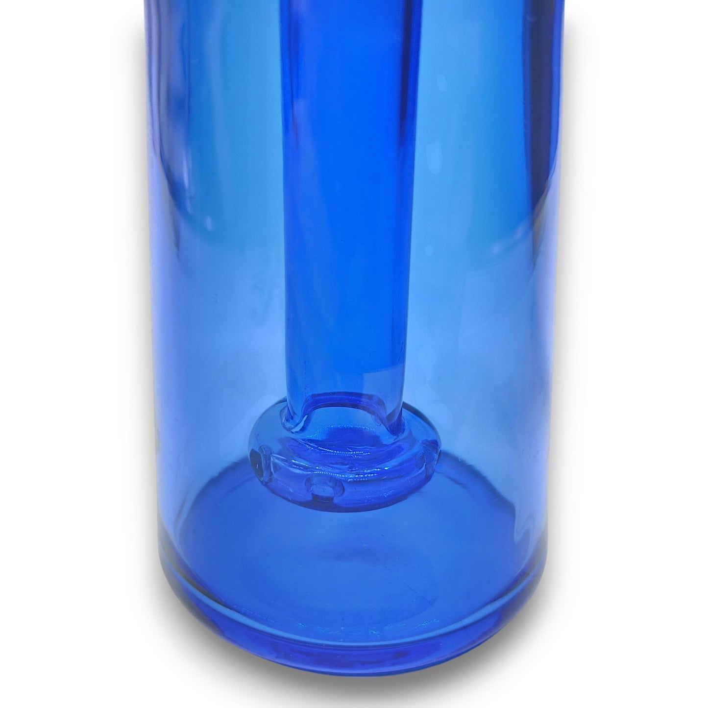 8" Diamond Glass Circ Perc Bubbler Bong Dab Rig