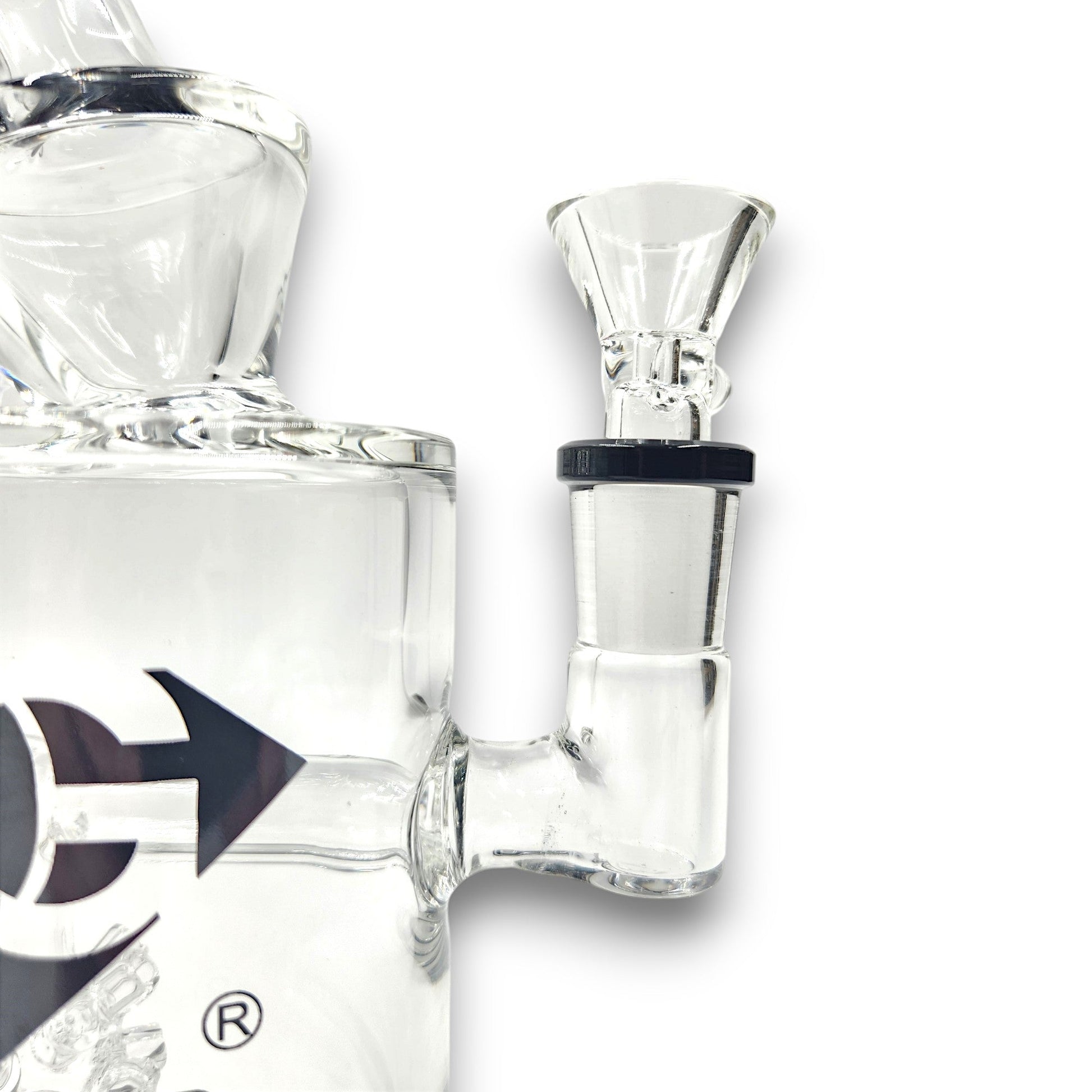 8" Diamond Glass Sprinkler Percolator Bong