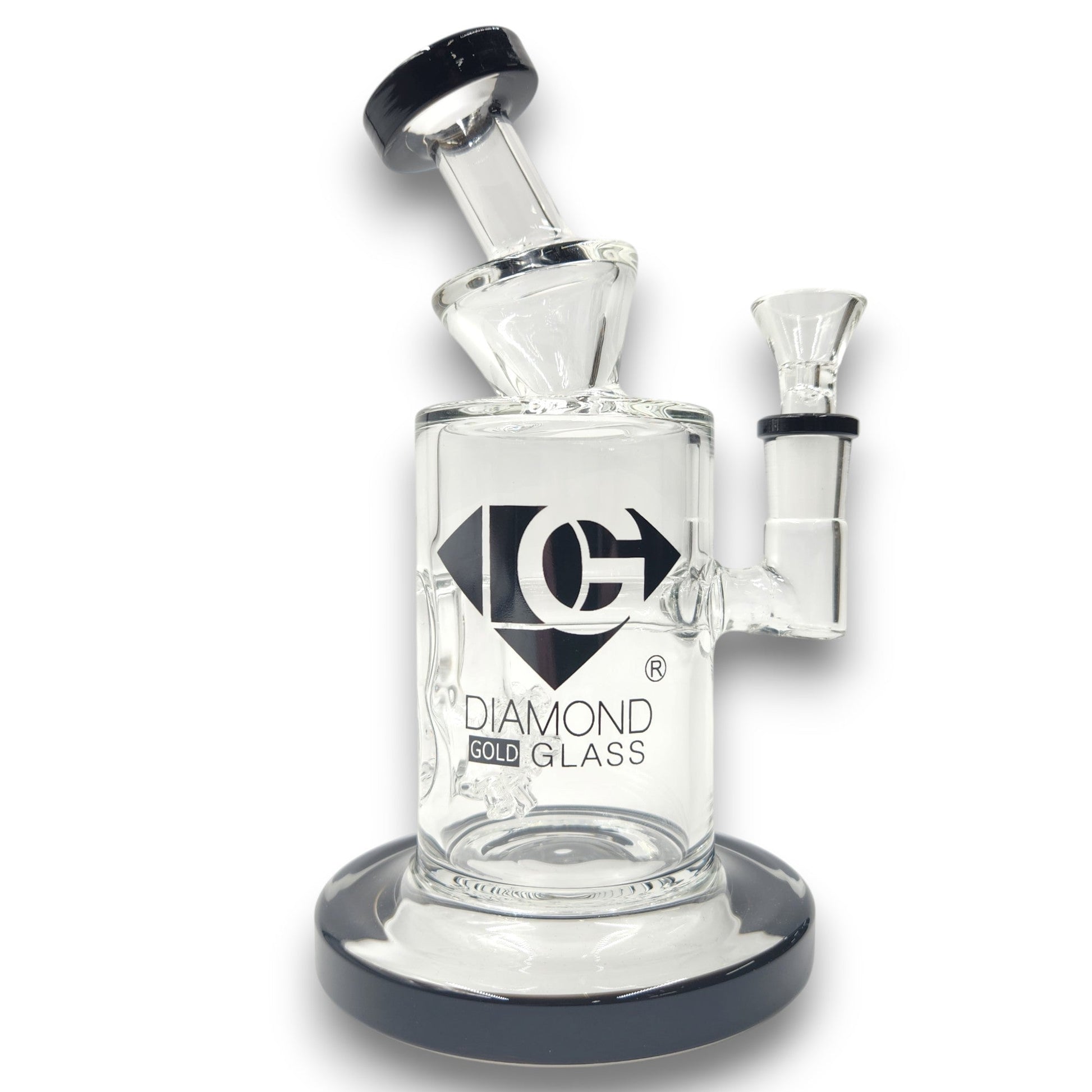 8" Diamond Glass Sprinkler Percolator Bong