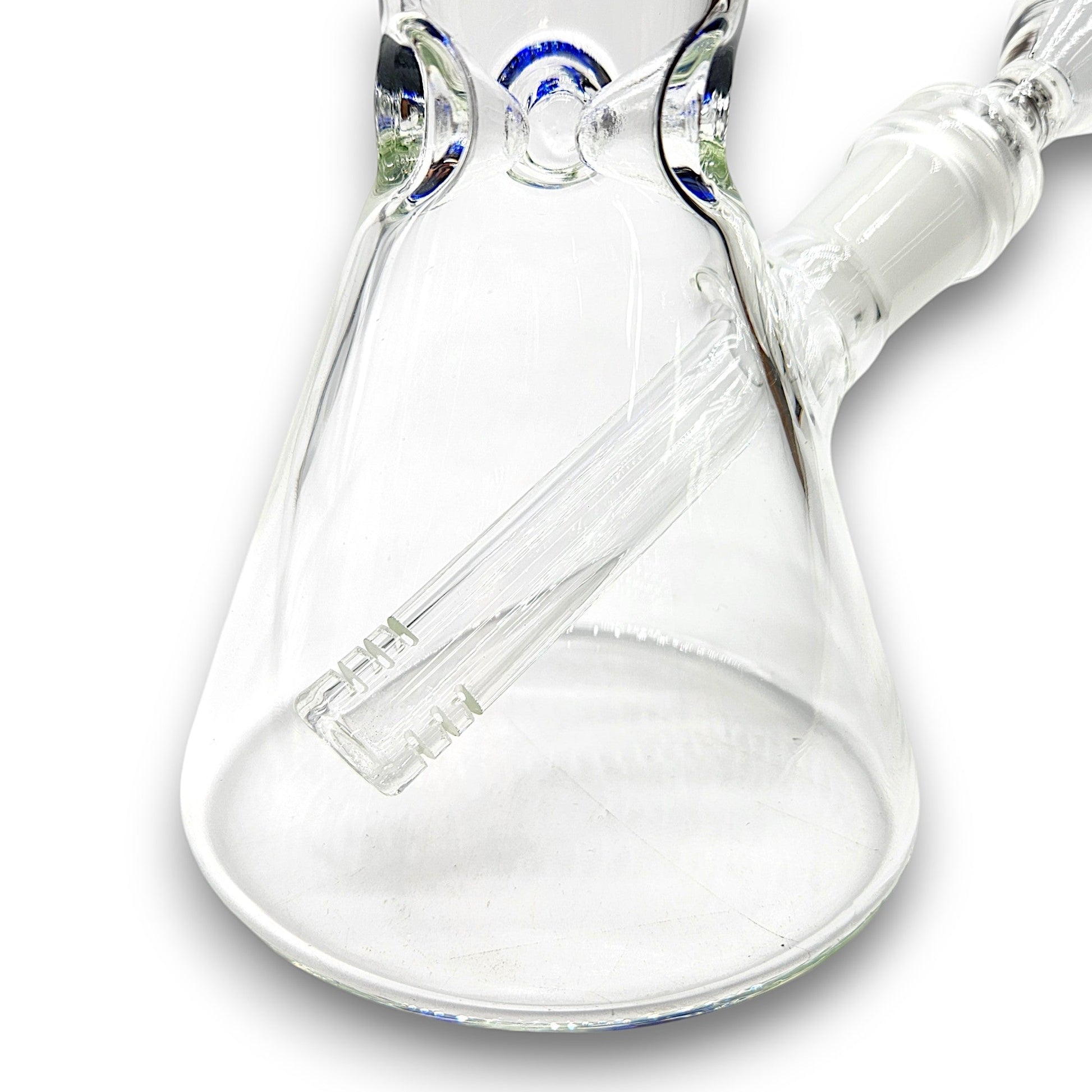 8" Diamond Gold Glass Beaker