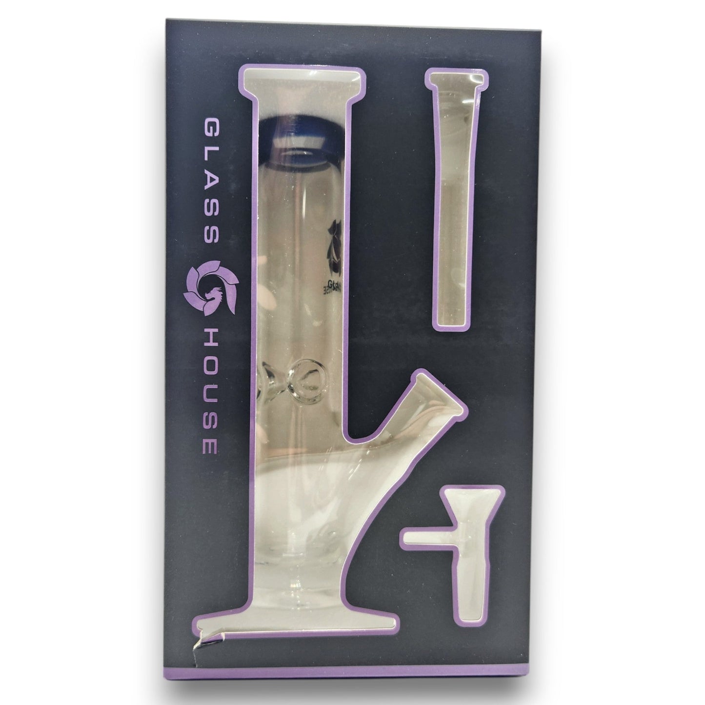 8" Glasshouse Series - 103 Straight Tube Bong