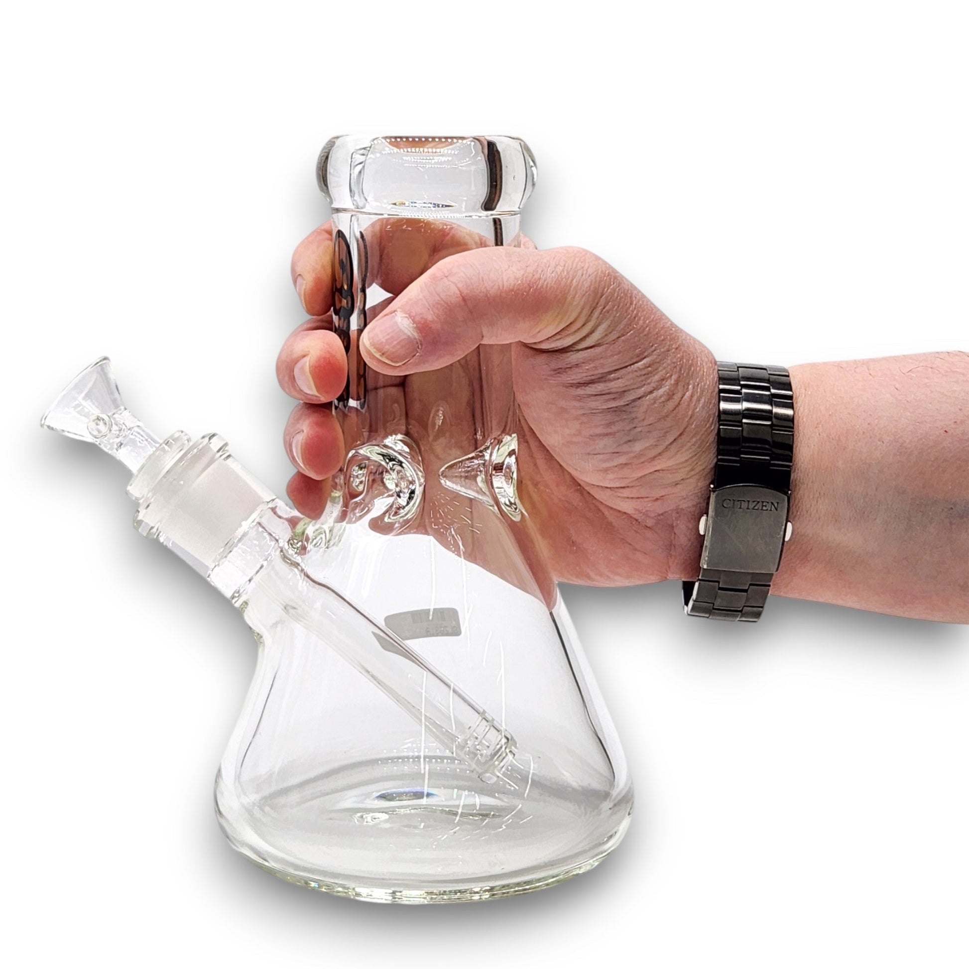 8" Gliizy Heavy Duty 8mm Beaker Bong