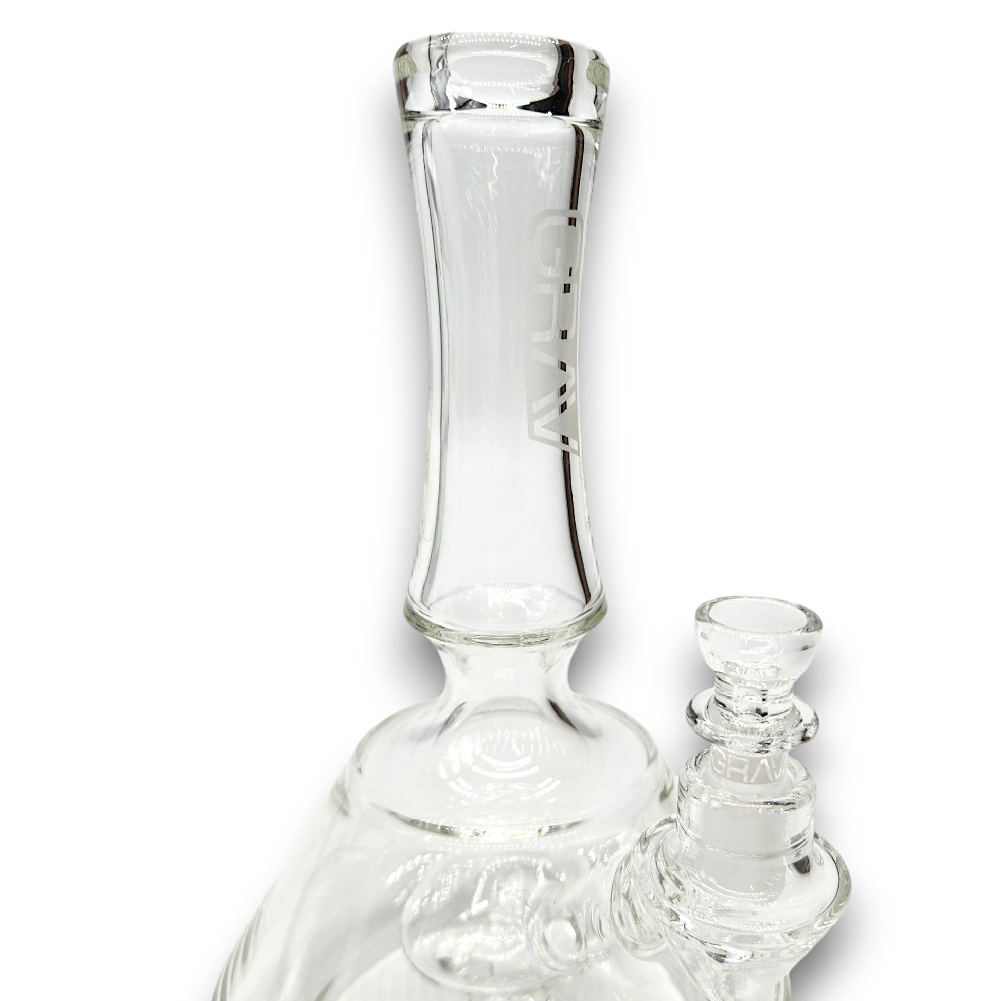 8" GRAV Oracle Dome Perc Beaker Bong