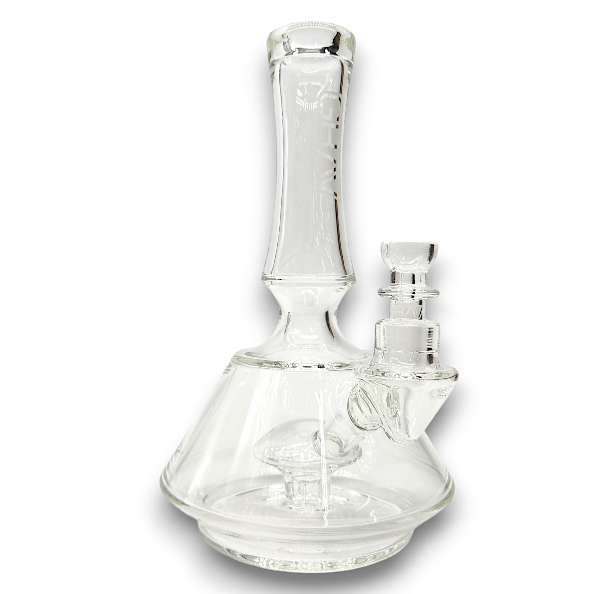 8" GRAV Oracle Dome Perc Beaker Bong