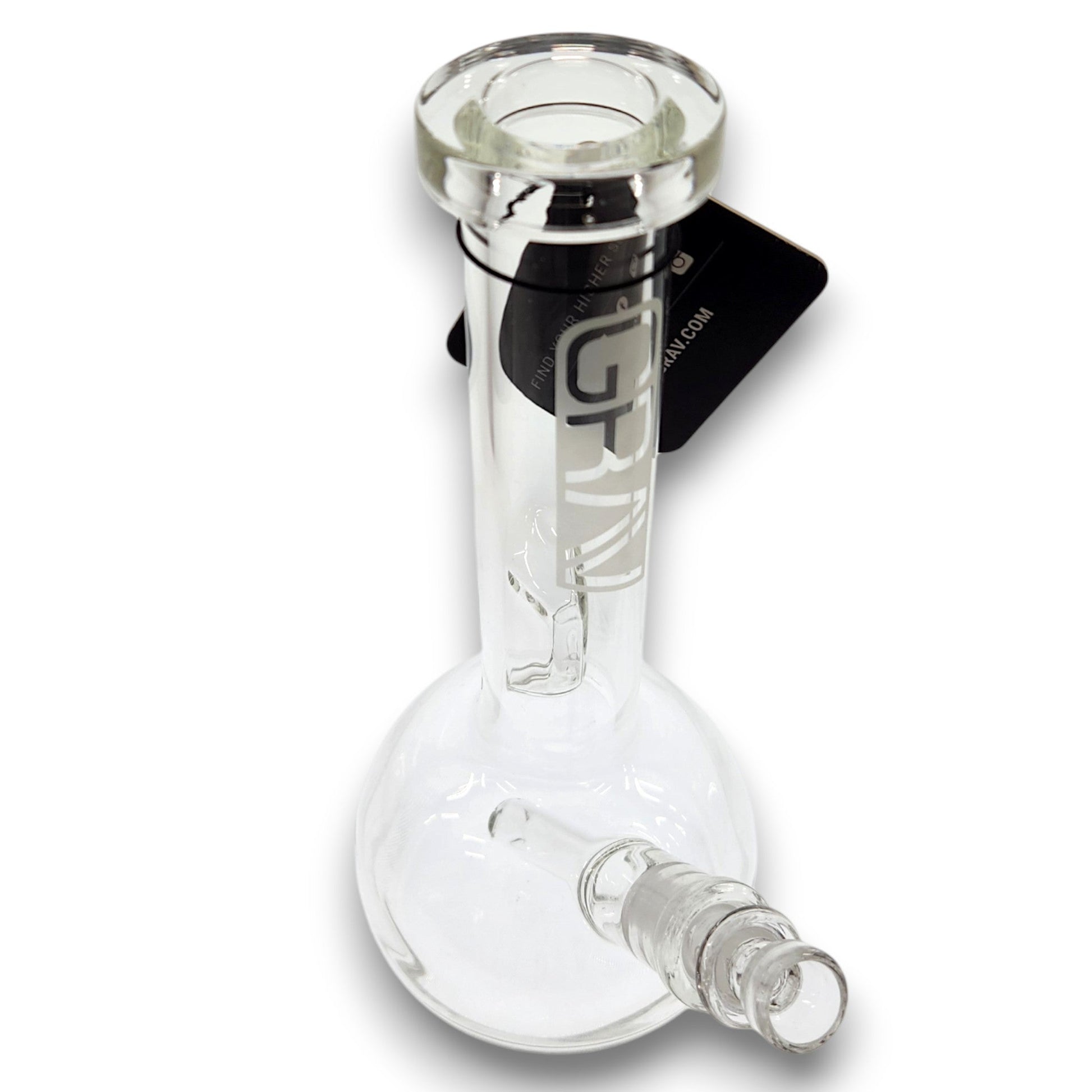 8" GRAV Small Round Base Beaker Bong
