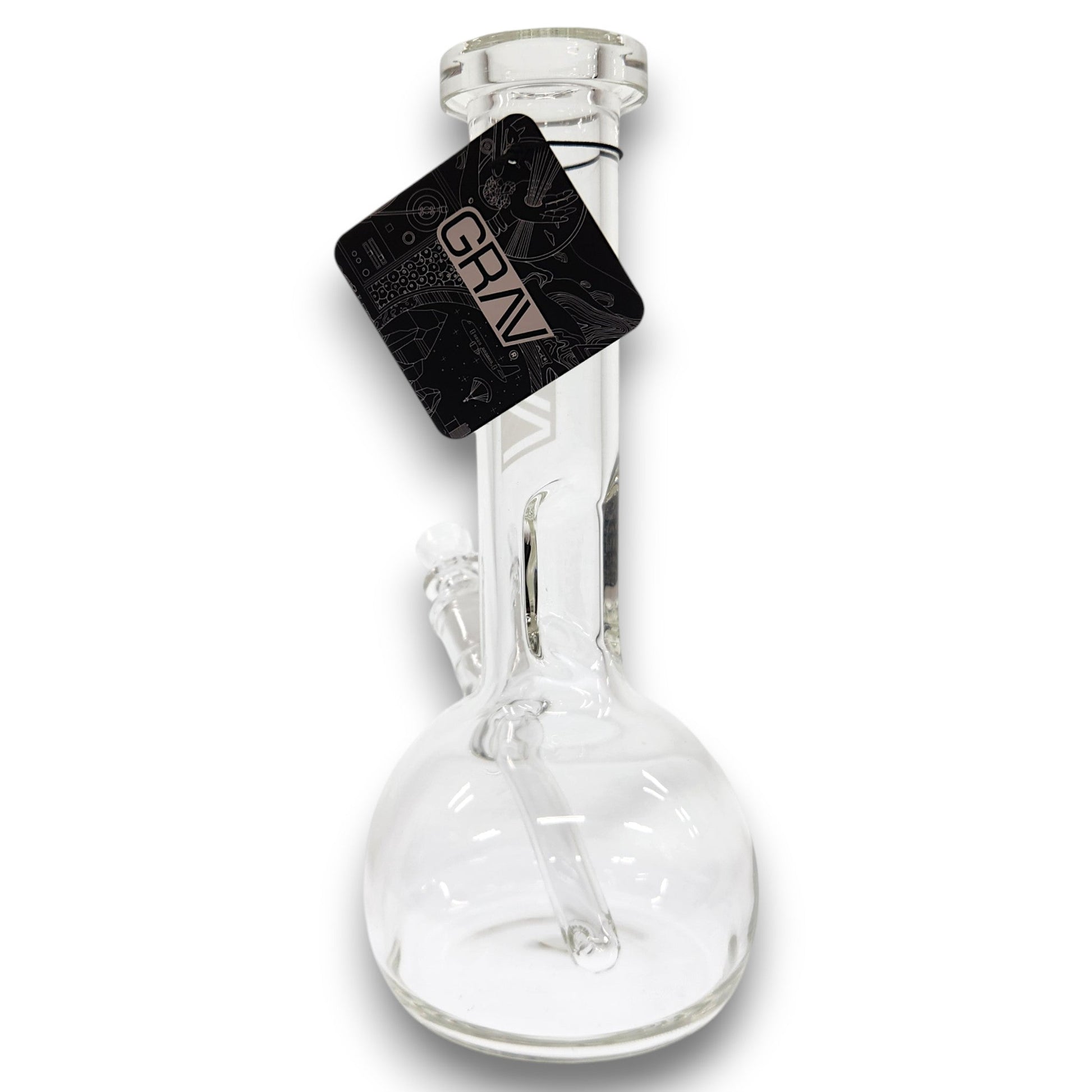 8" GRAV Small Round Base Beaker Bong