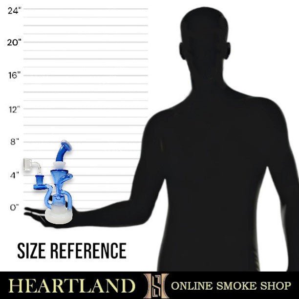 8" Phoenix Star Recycler Rig Bong