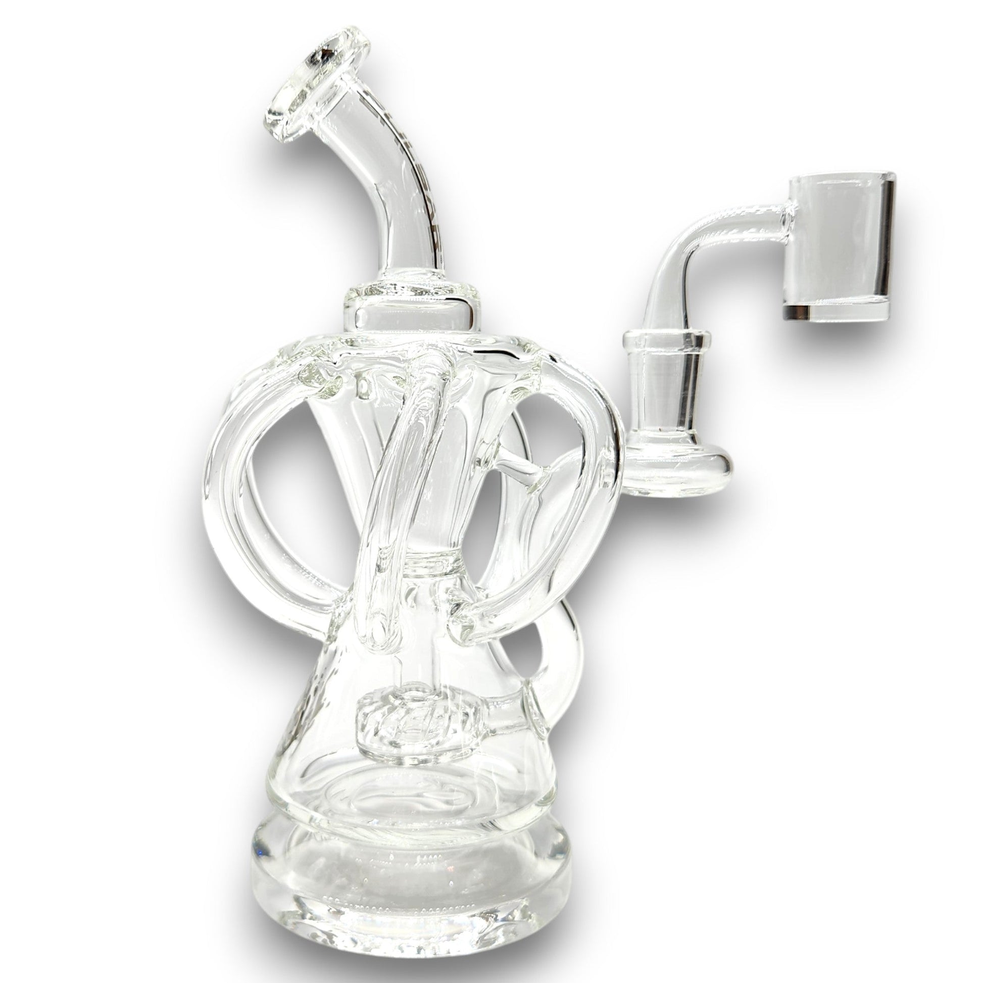 8" Pulsar Hexadic 6 Arm Recycler Dab Rig Bong
