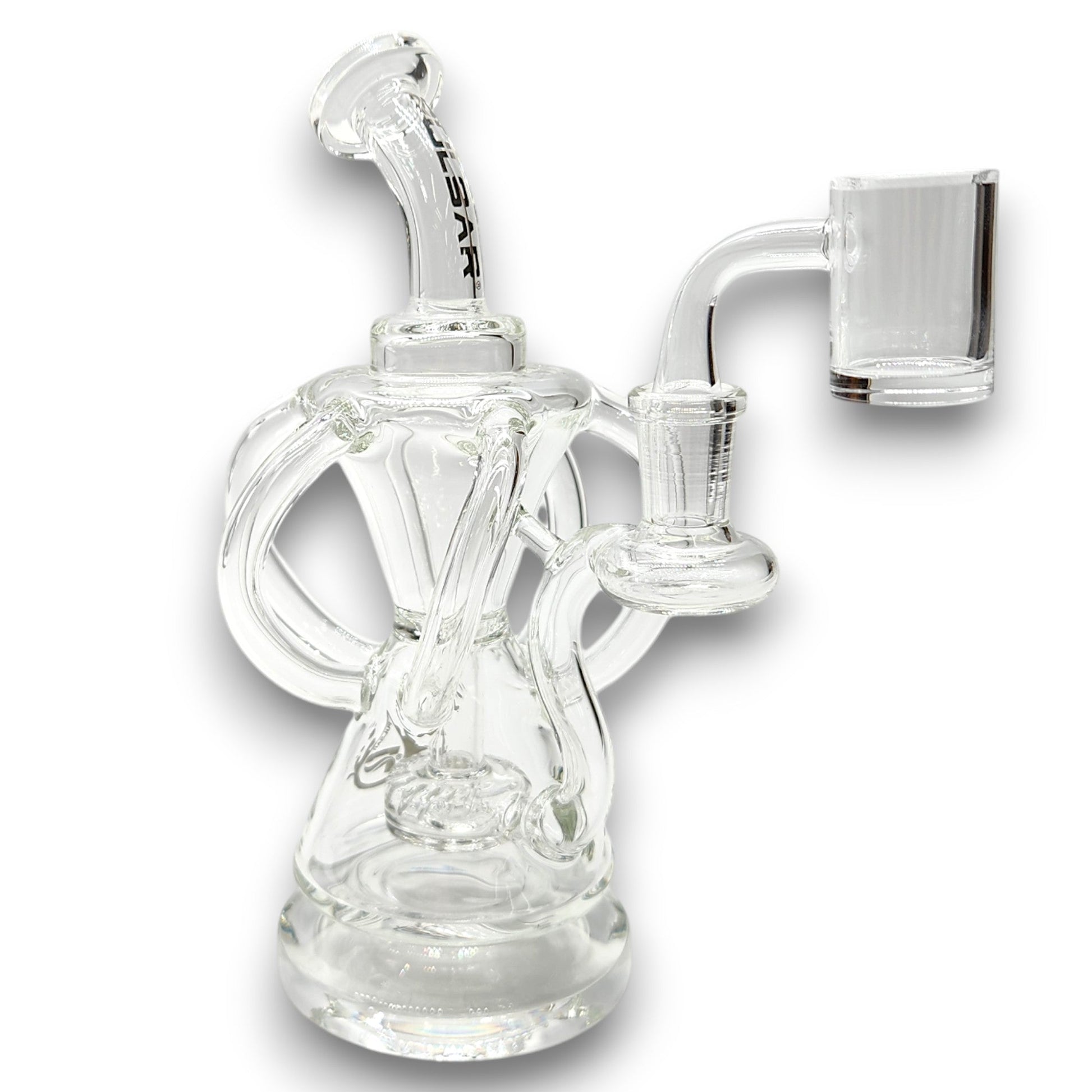 8" Pulsar Hexadic 6 Arm Recycler Dab Rig Bong