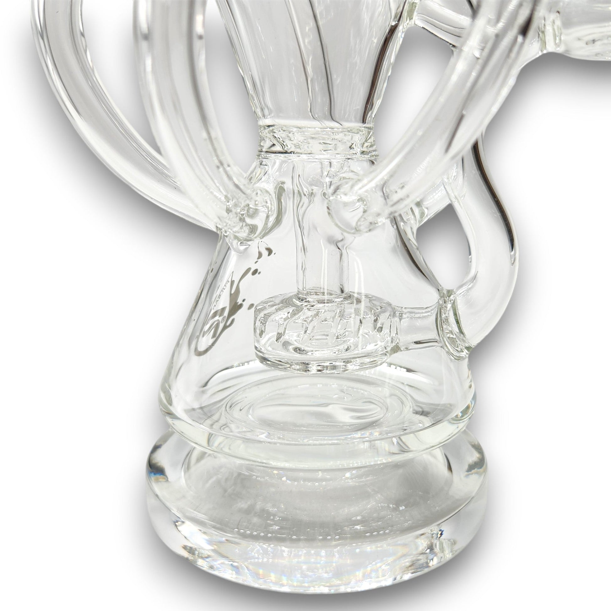 8" Pulsar Hexadic 6 Arm Recycler Dab Rig Bong