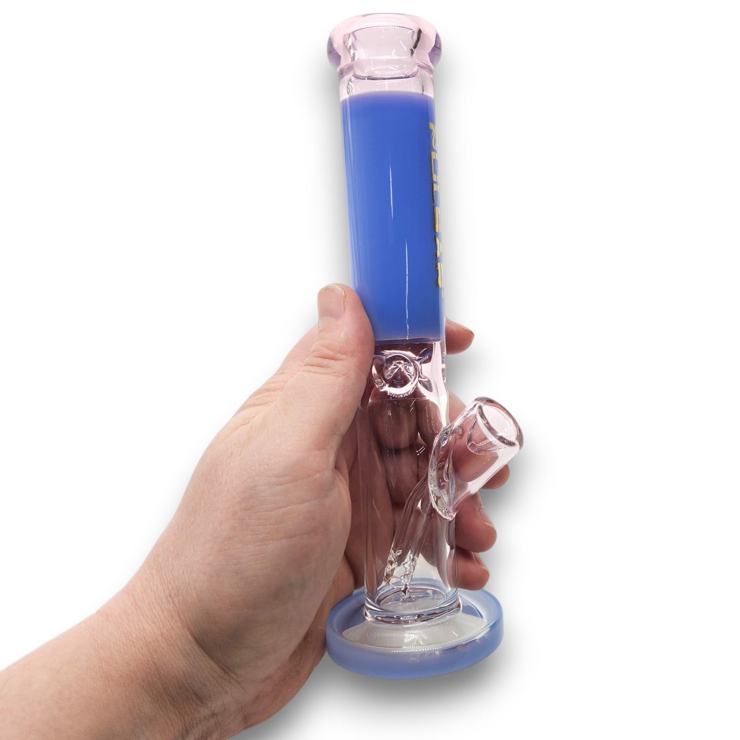 8.5" Pulsar Mini Straight Tube Bubbler Pocket Bong