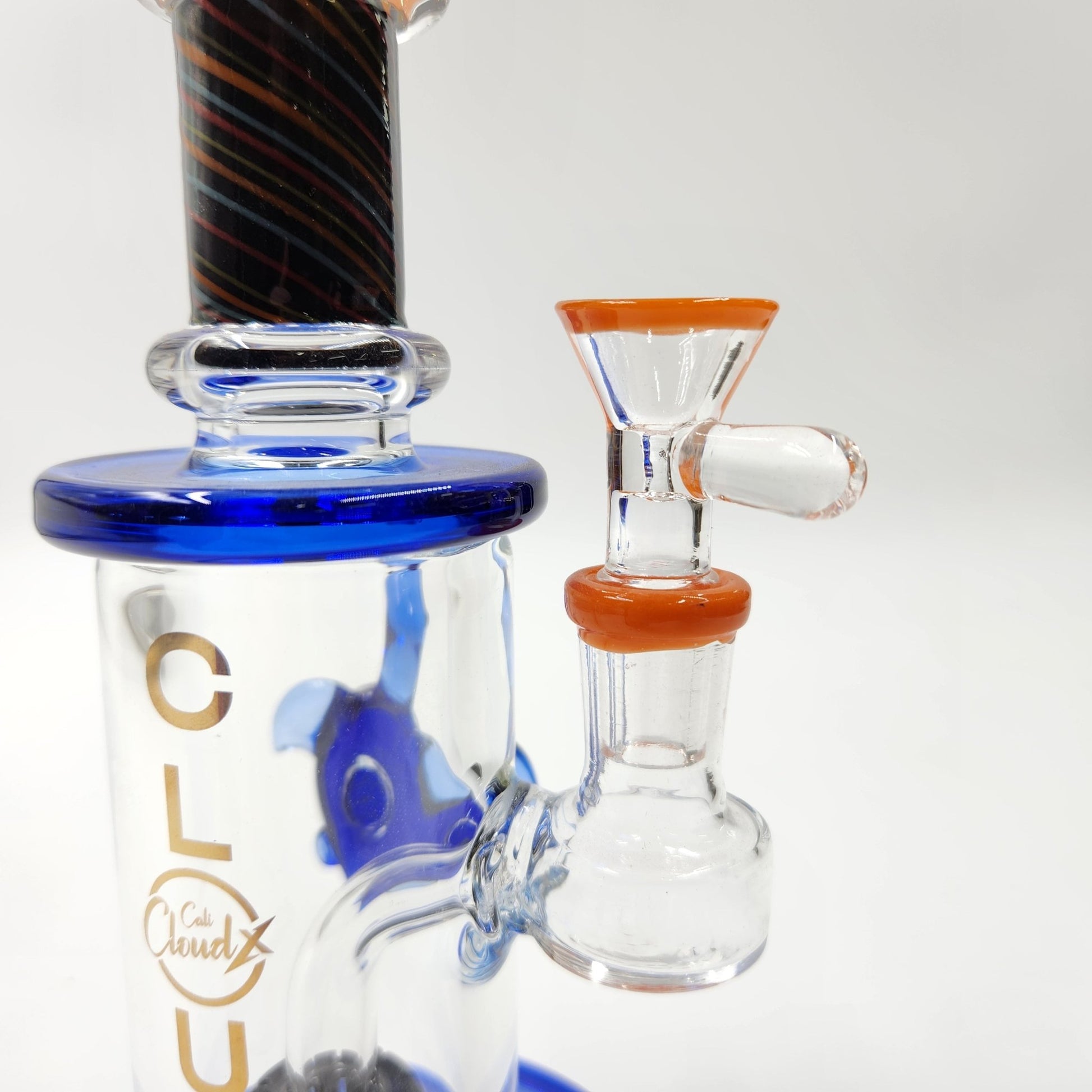 9" Cali CloudX Artisan Turtle Bong