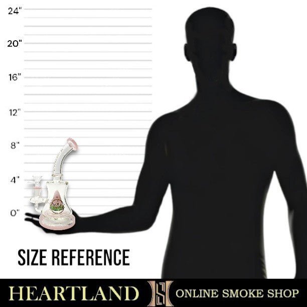 9" Cali CloudX Dome Perc Bell Bong