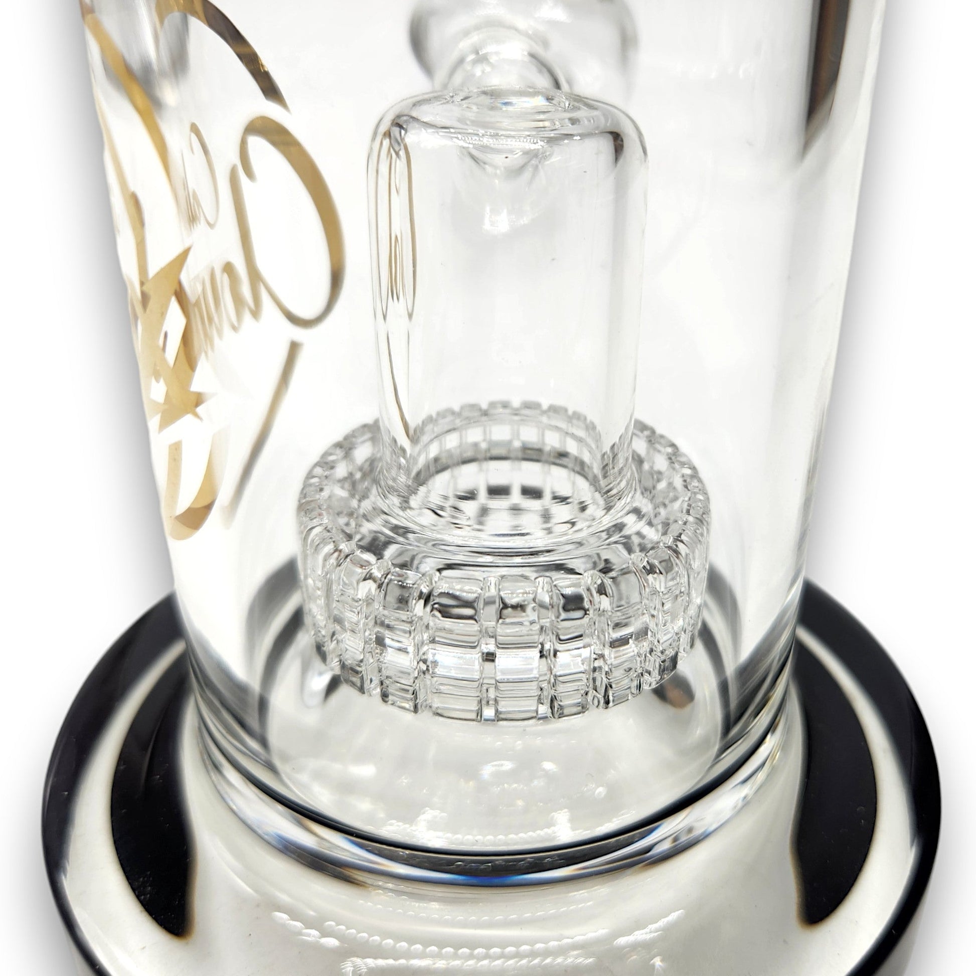 9" Cali CloudX Matrix UFO Perc Straight Tube Barrel Bong