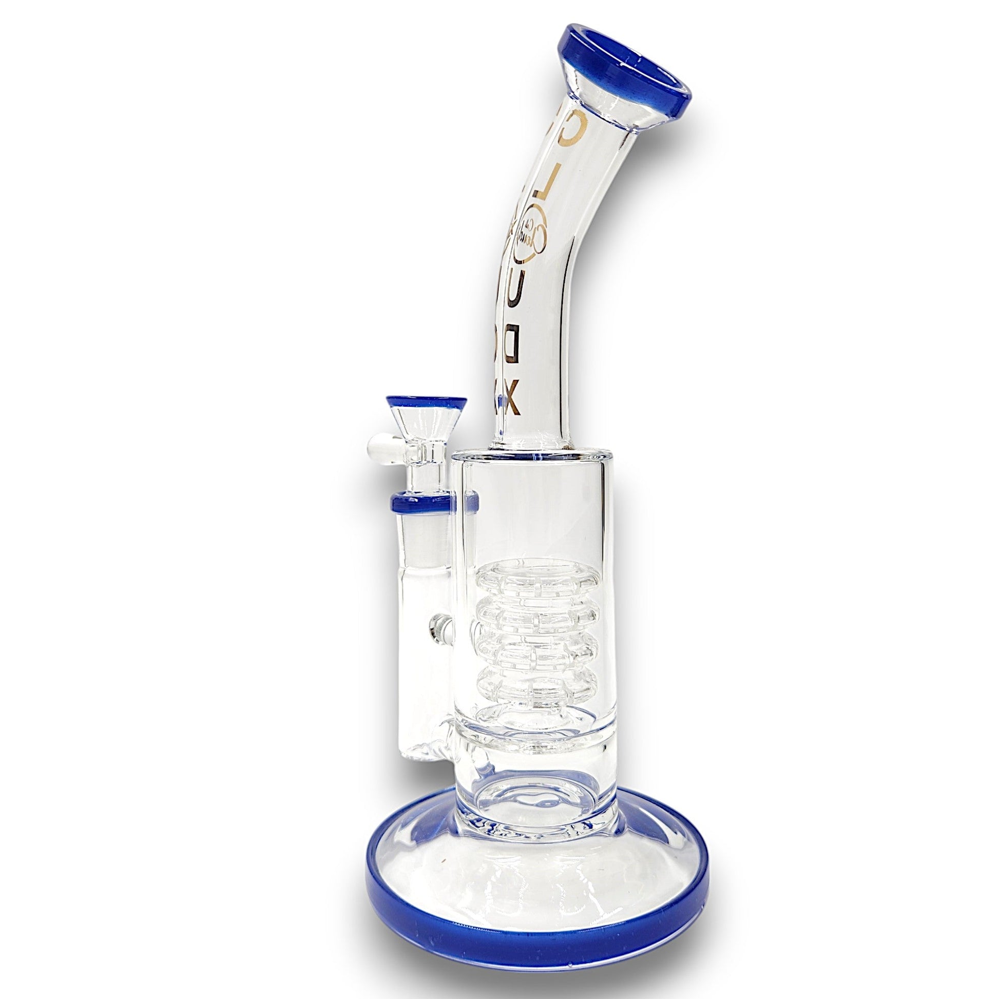 9" Cali CloudX Quad Stacked Circ Percolator Bong