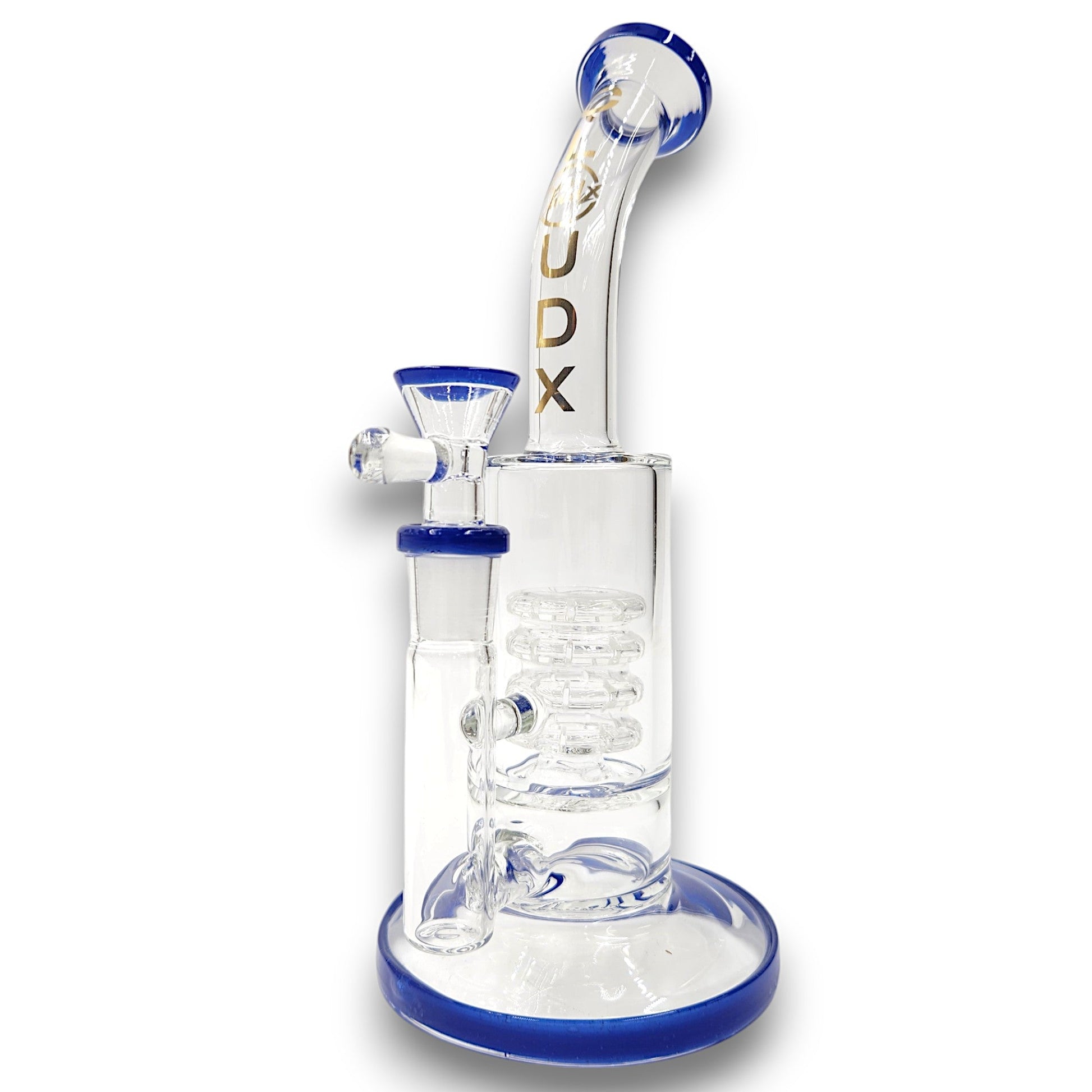 9" Cali CloudX Quad Stacked Circ Percolator Bong