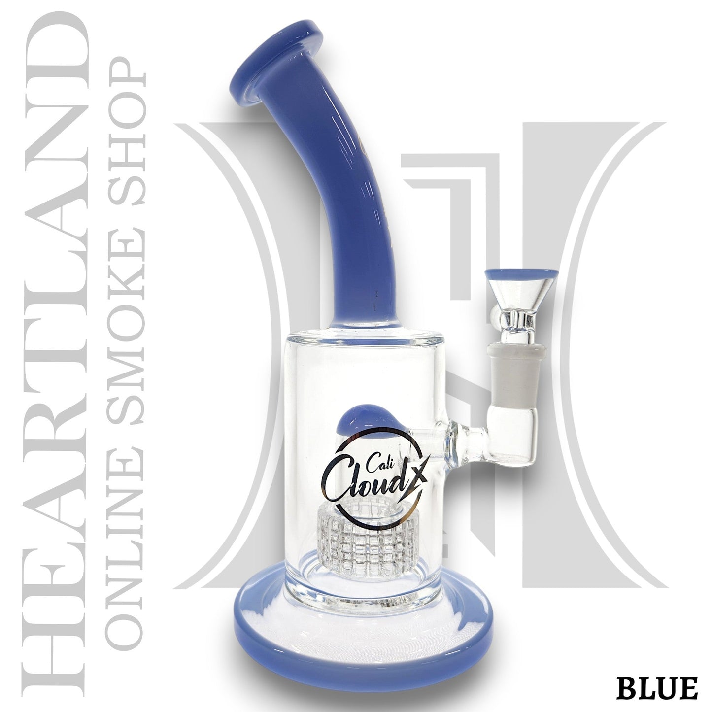 9" Cali CloudX UFO Matrix Percolator Barrel Bong