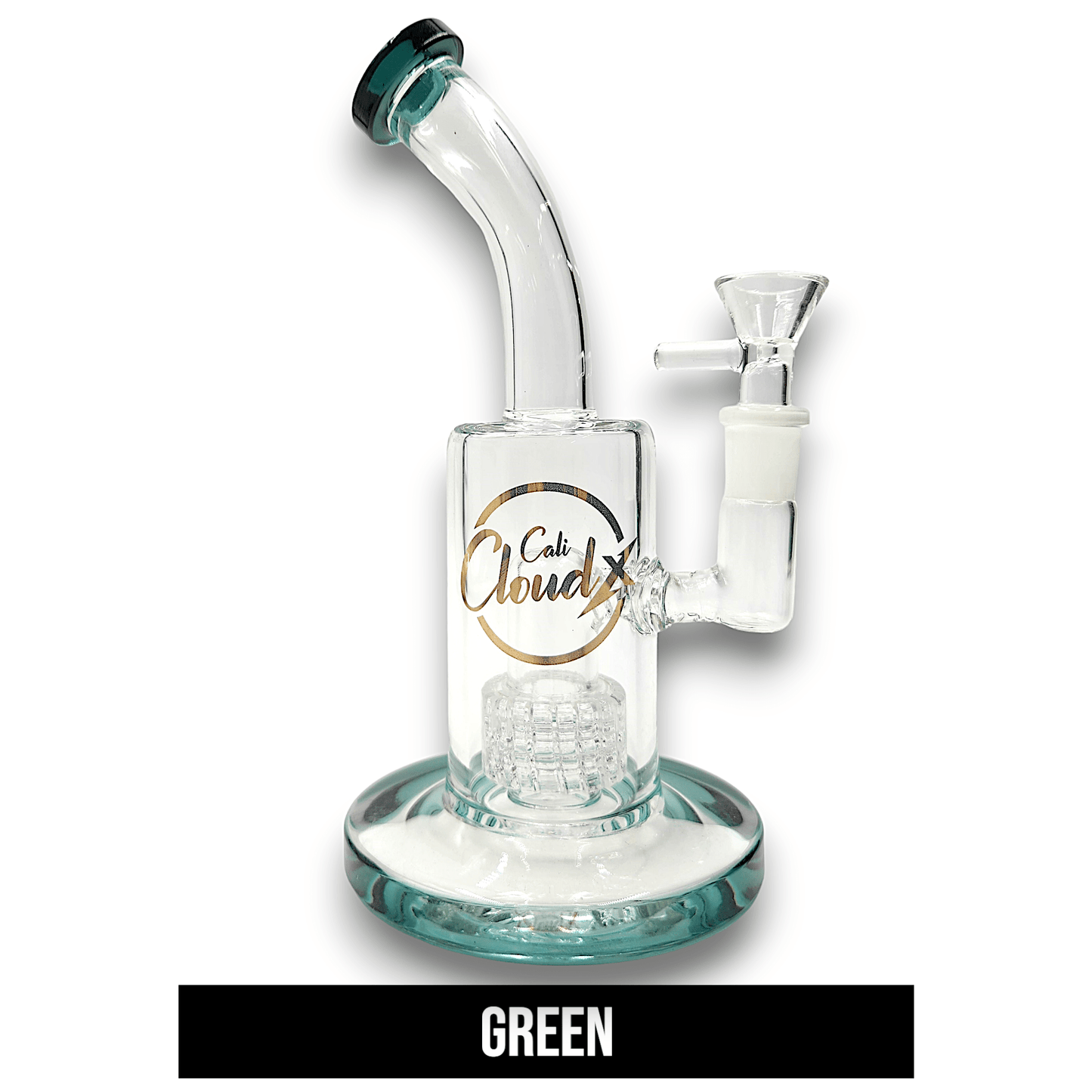 9" Cali CloudX Wide Base Matrix Percolator Bong
