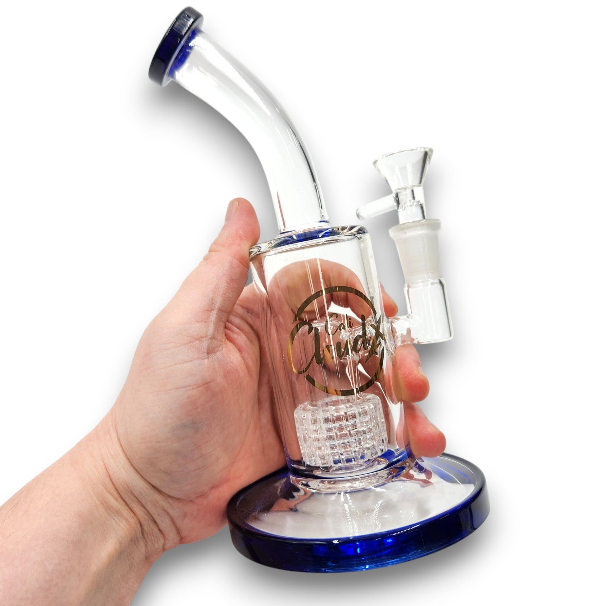 9" Cali CloudX Wide Base Matrix Percolator Bong