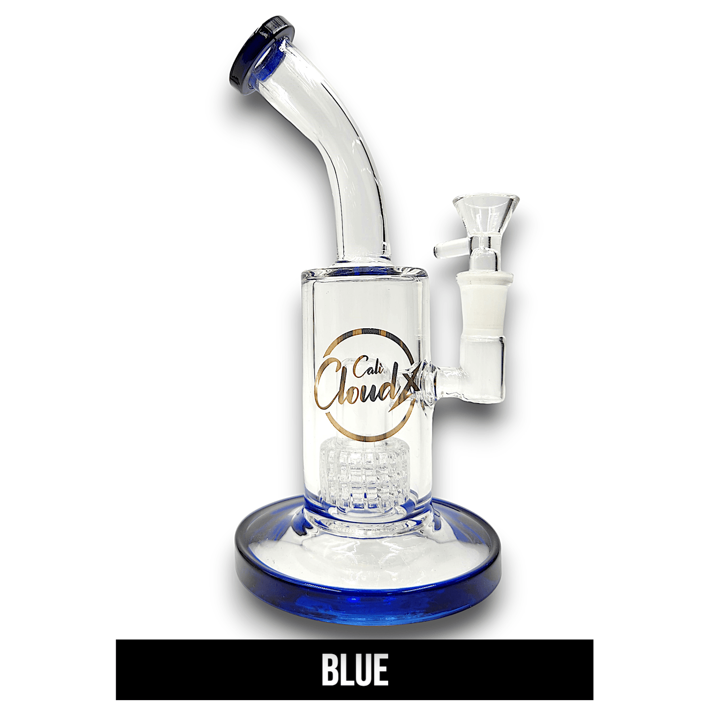 9" Cali CloudX Wide Base Matrix Percolator Bong