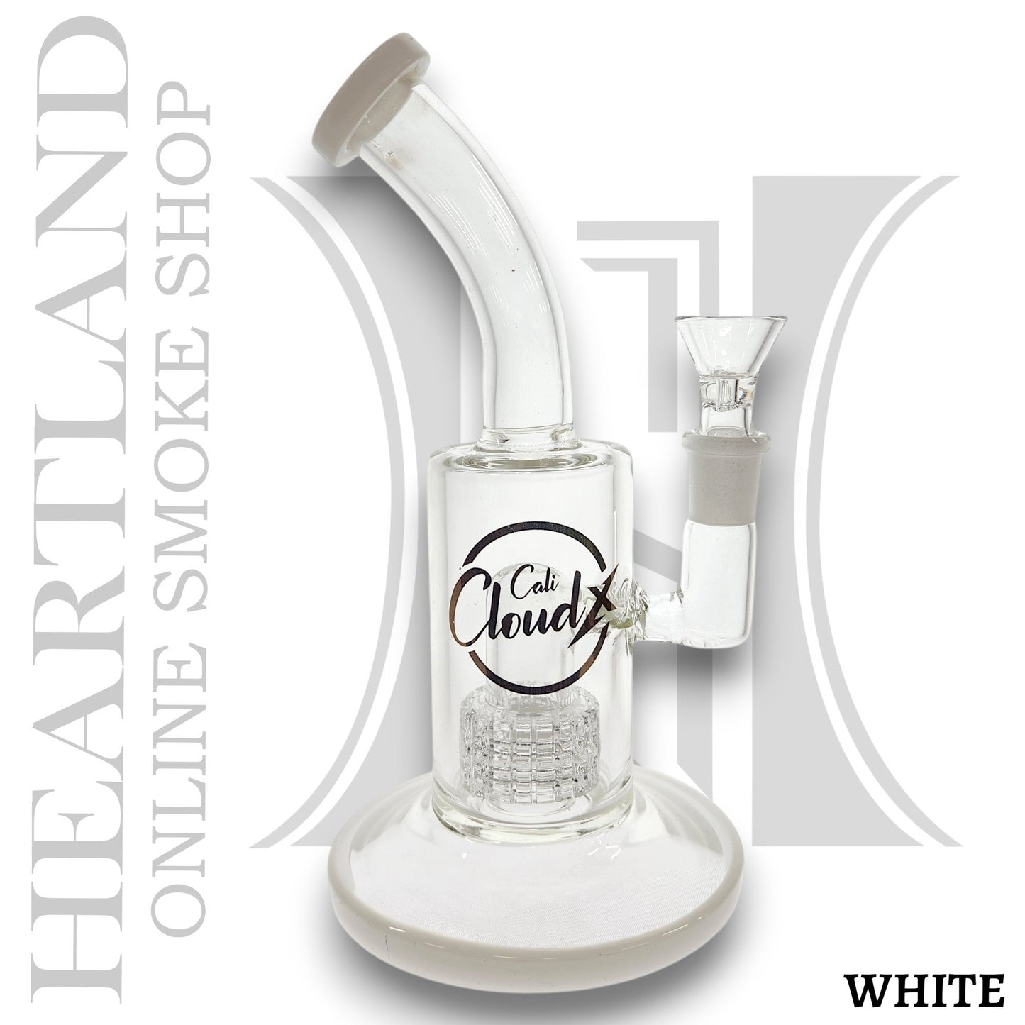 9" Cali CloudX Wide Base Matrix Percolator Bong