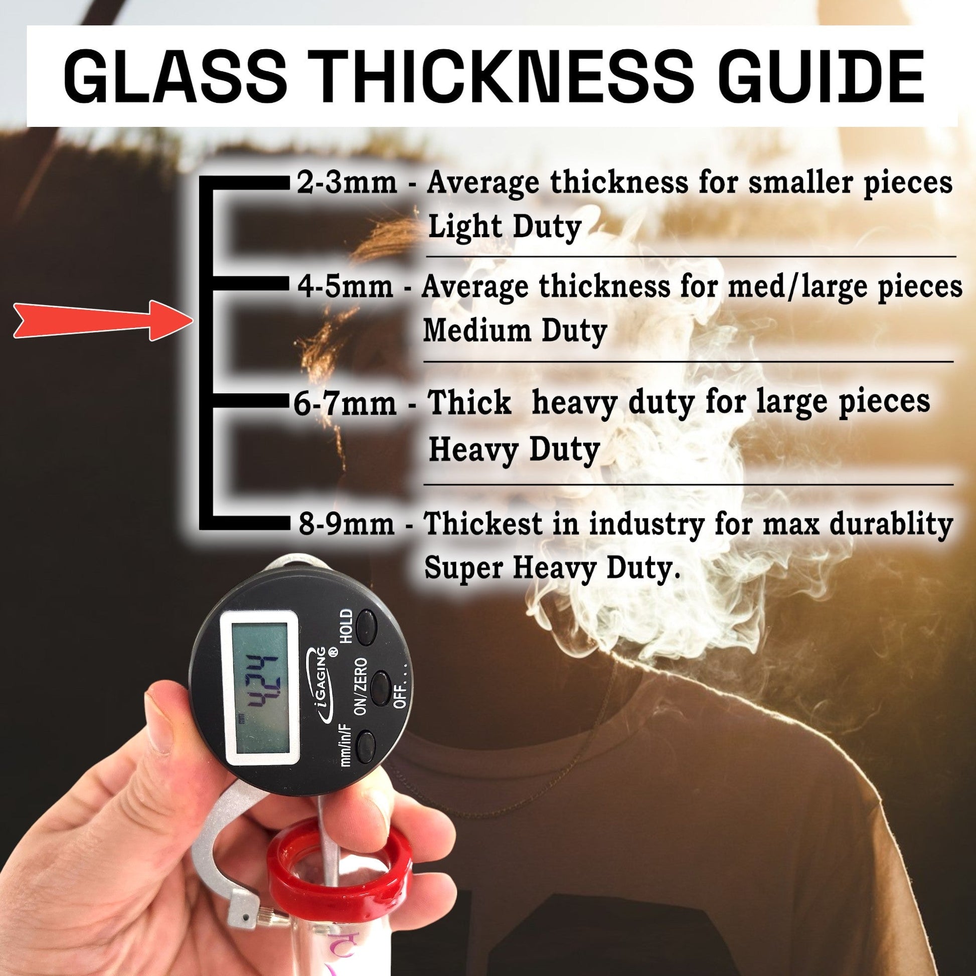 9" Chakra Glass Single Honeycomb Perc Barrel Bong