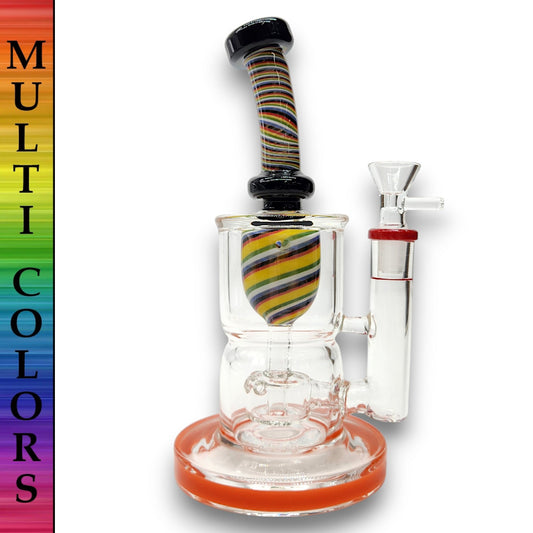 9" Special 20 Barrel Perc Vortex Chamber Bong