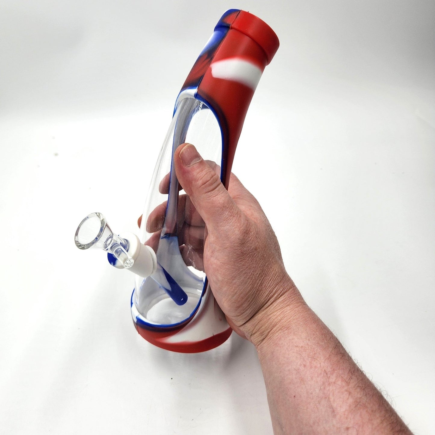 9" Waxmaid Horn Silicone Bong