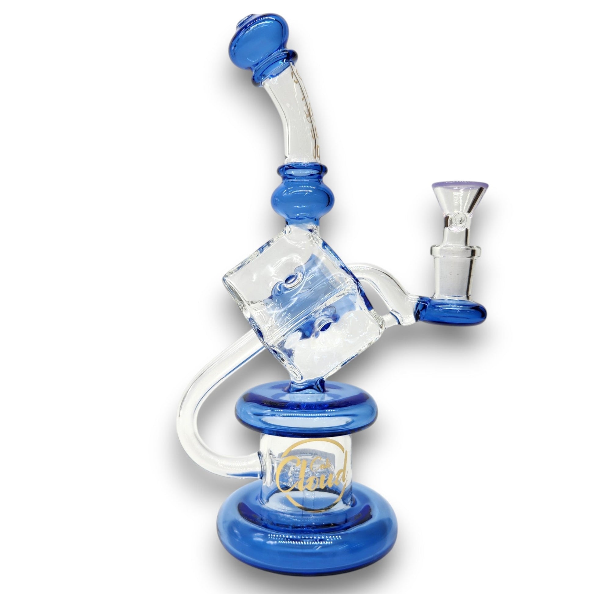 9.5" Cali CloudX Dice Circ Perc Bong