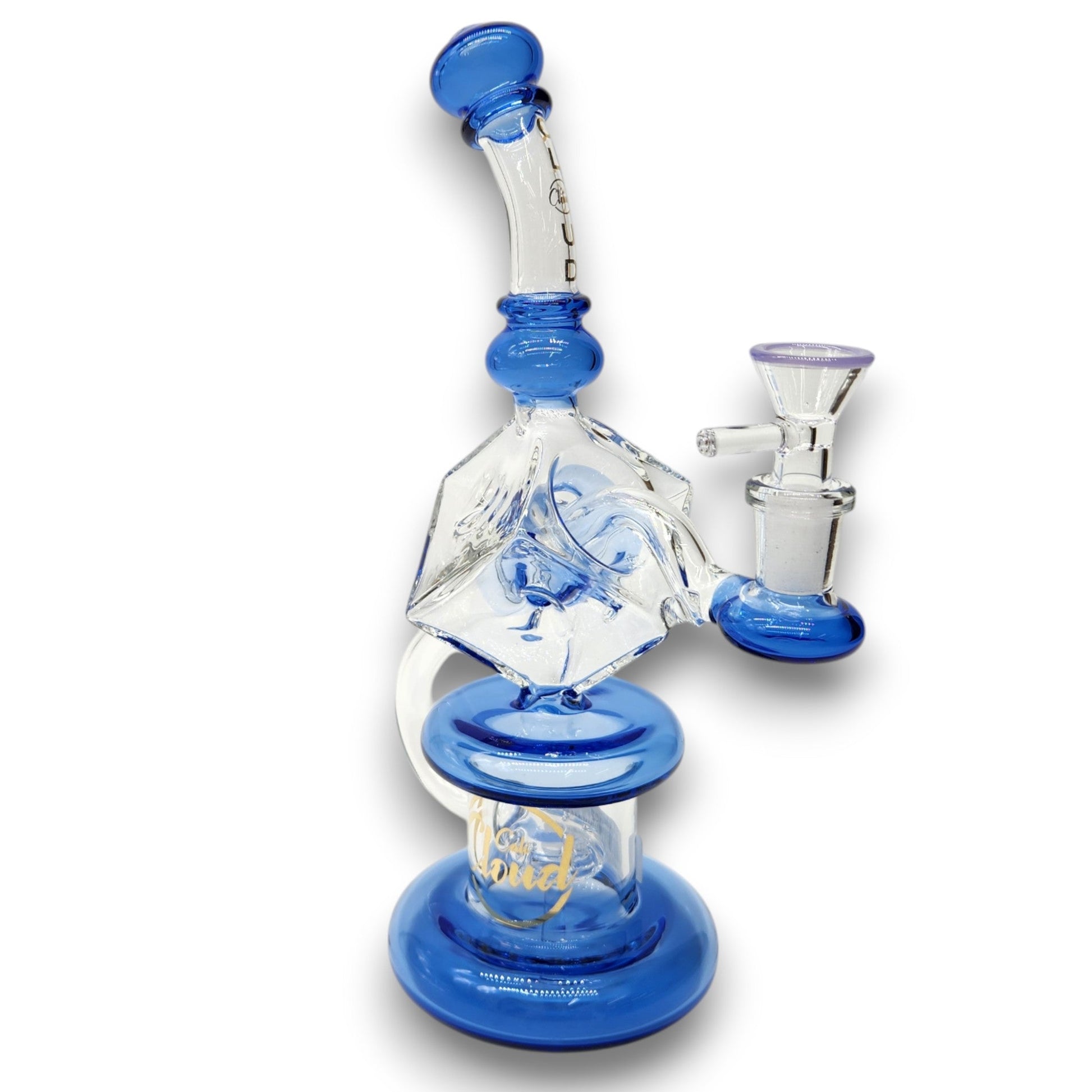9.5" Cali CloudX Dice Circ Perc Bong
