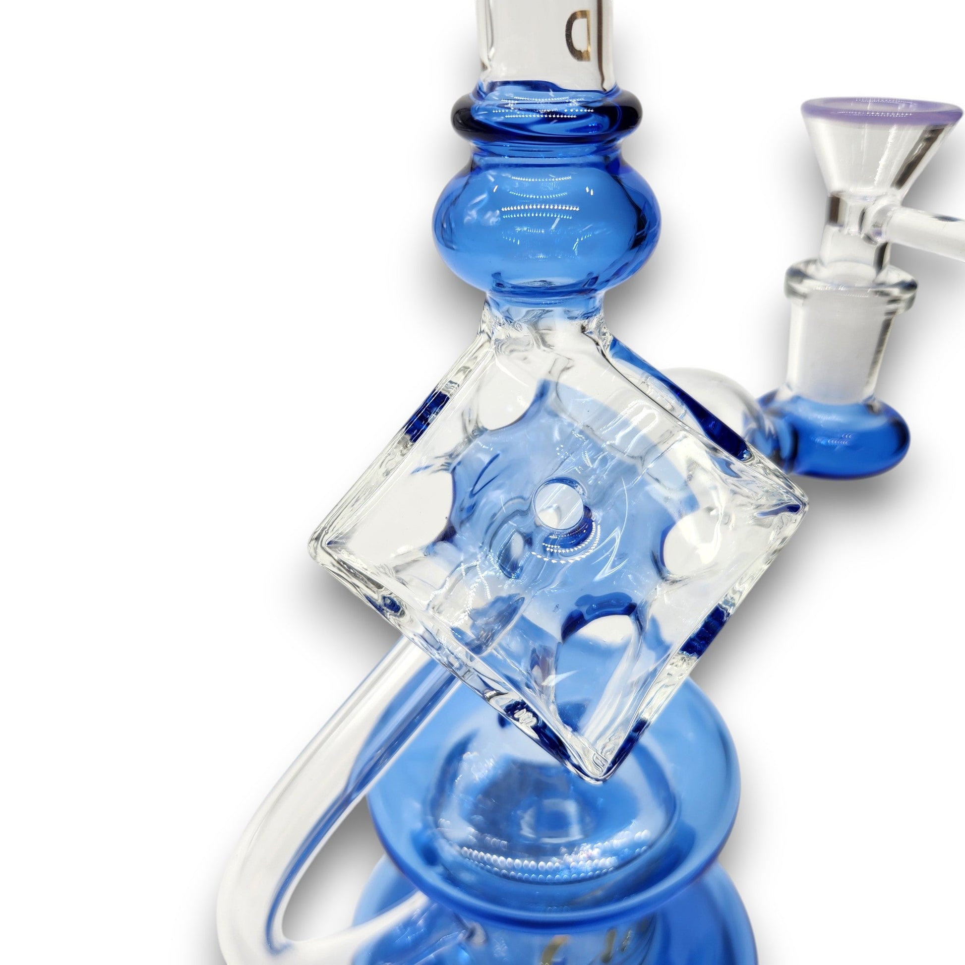 9.5" Cali CloudX Dice Circ Perc Bong