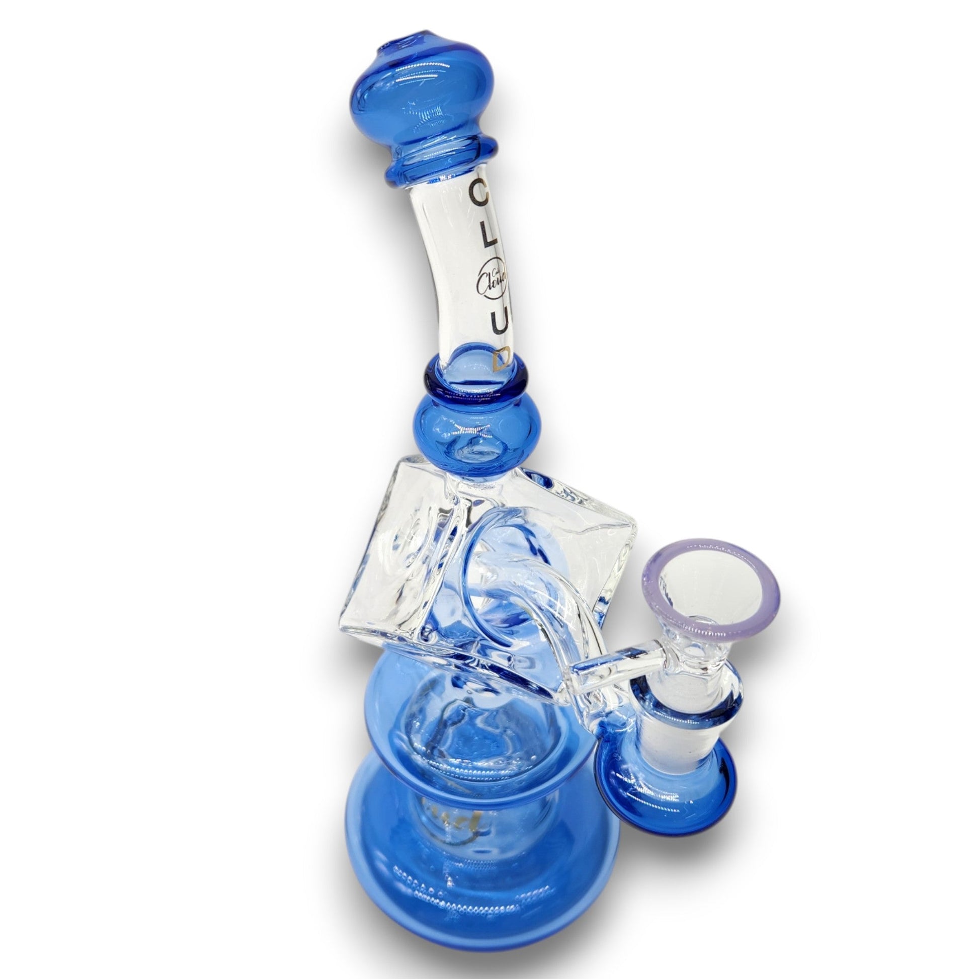 9.5" Cali CloudX Dice Circ Perc Bong